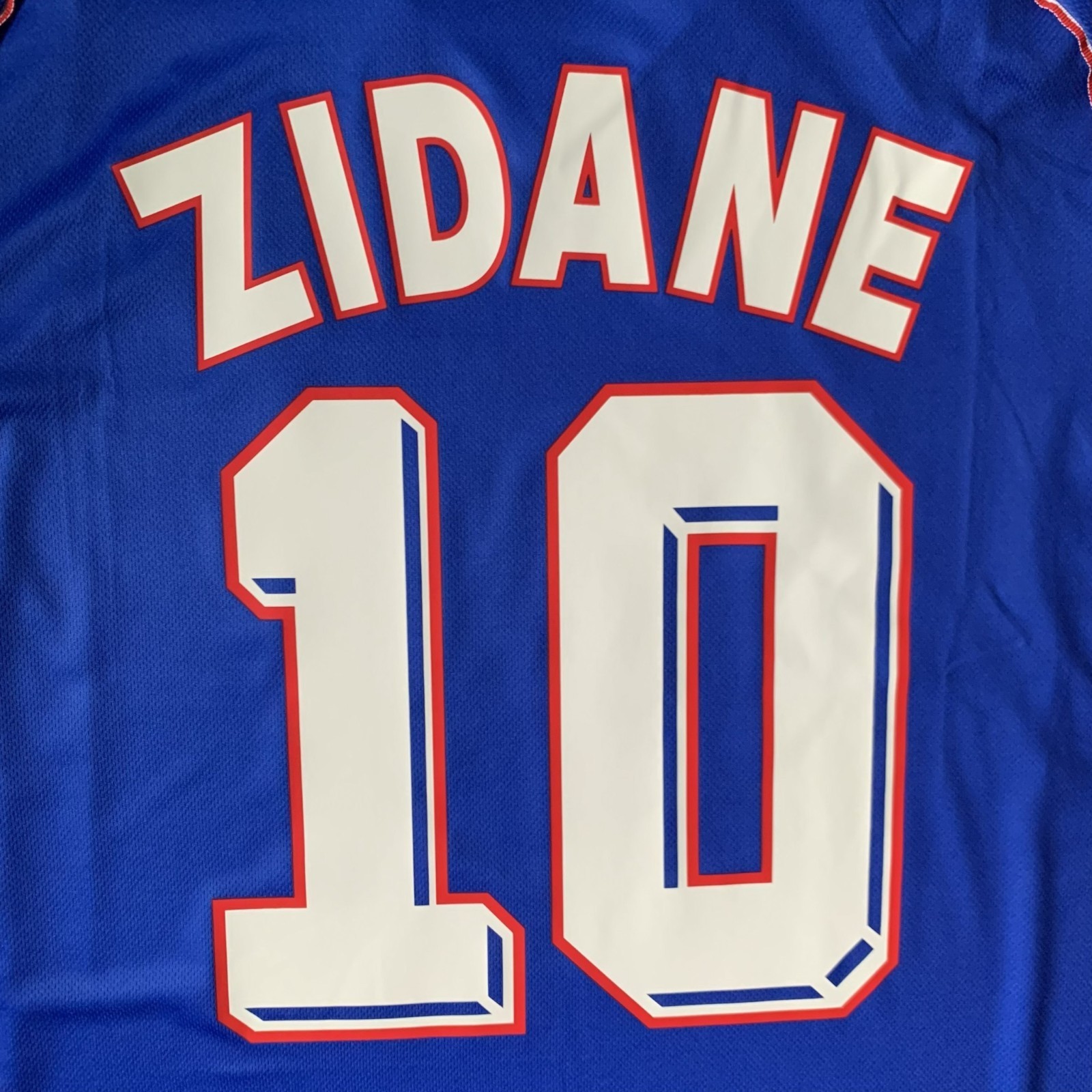 Zinedine Zidane France 1998 World Cup Home Jersey Retro Shirt – Mens Sizes – New