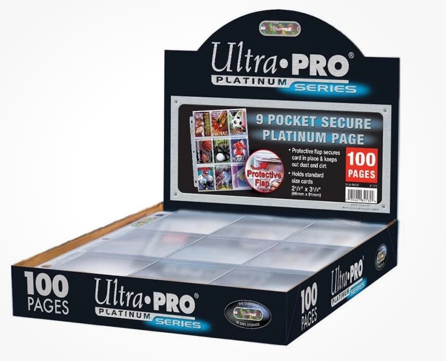 Ultra Pro Platinum 9-Pocket Album Binder Pages 100 Count Box 81320 New
