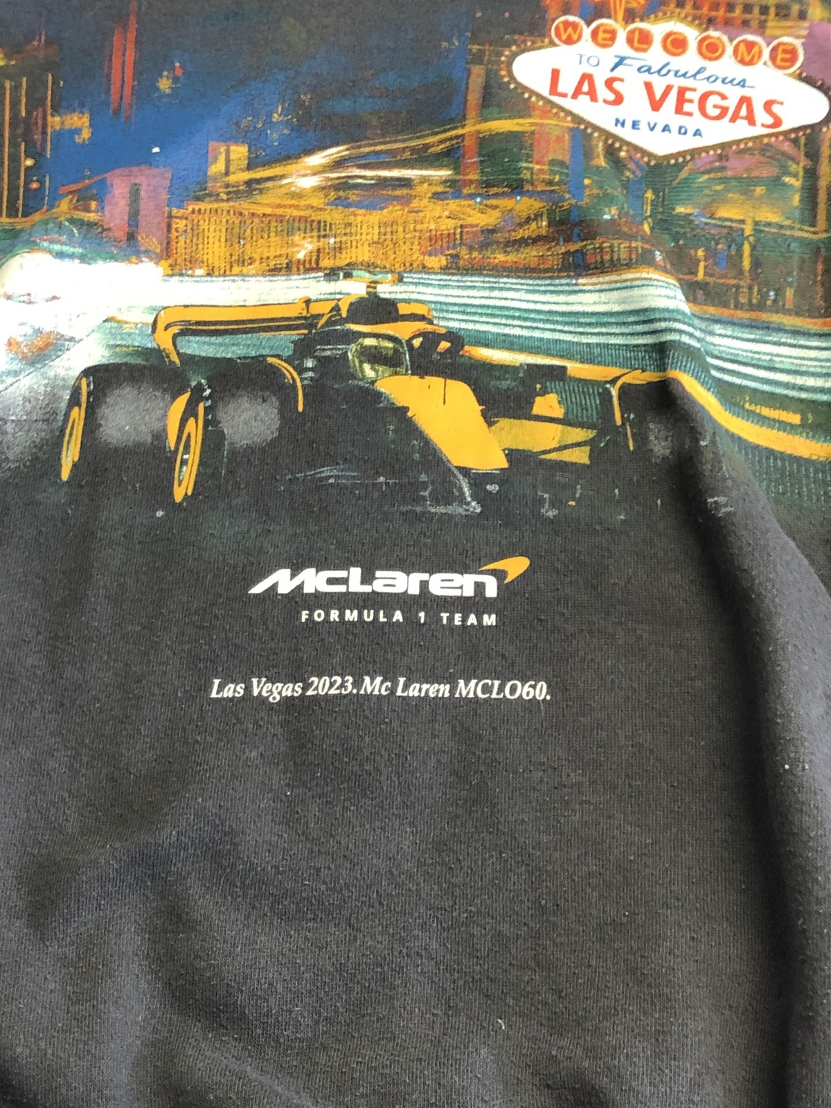 McLaren Formula 1 Team Hoodie Sweatshirt Boys 12 Black F1 Abercrombie Kids