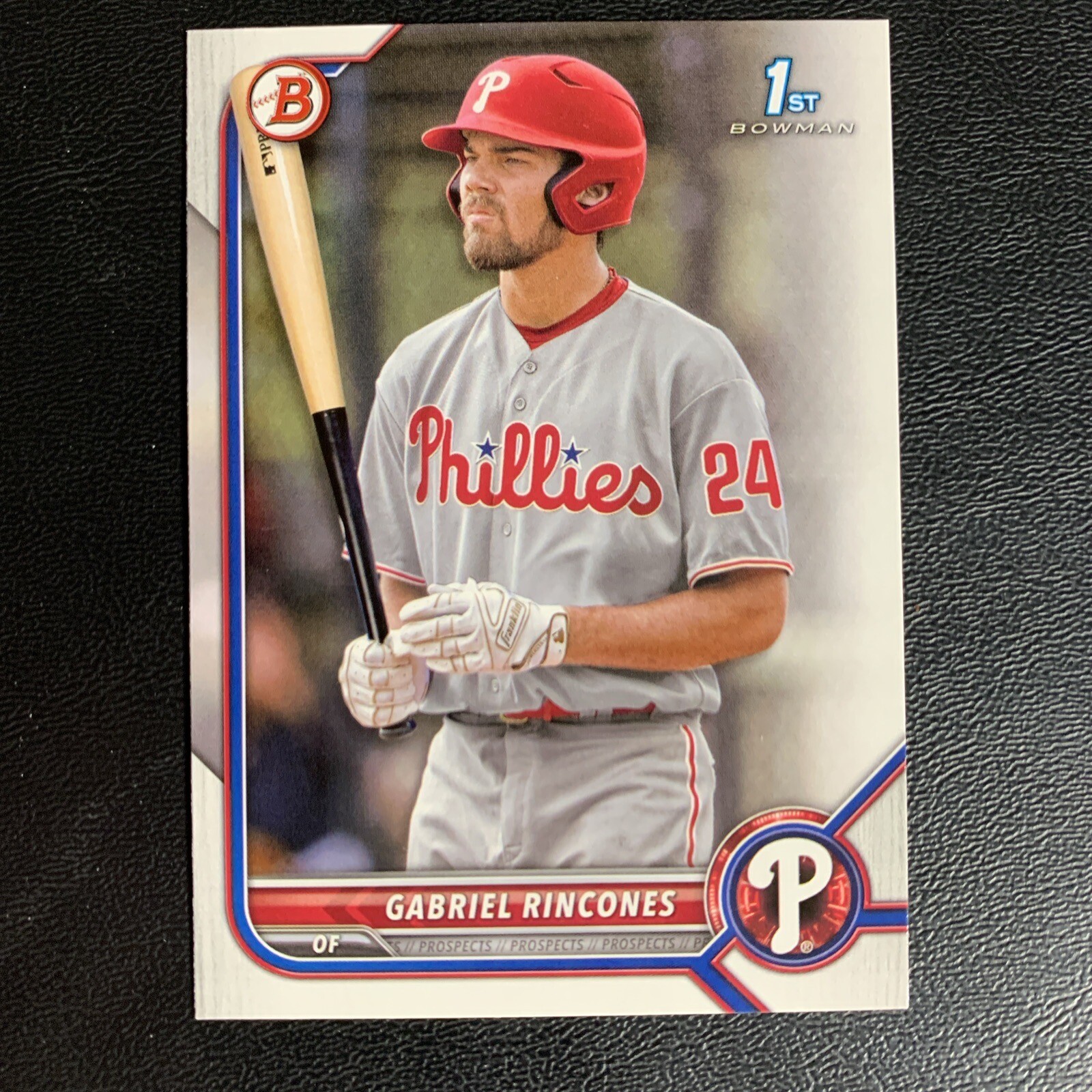 2022 Bowman Draft Gabriel Rincones 1st Bowman – BD-142 – Philadelphia Phillies