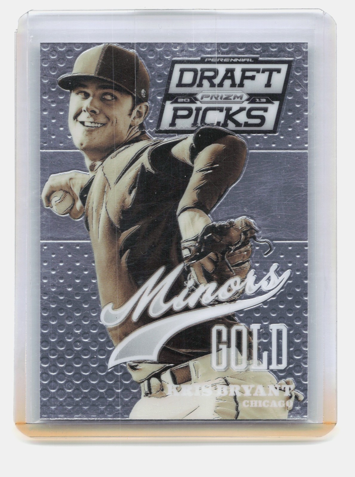 2013 Panini Prizm Perennial Draft Picks #18 Kris Bryant Minors Gold