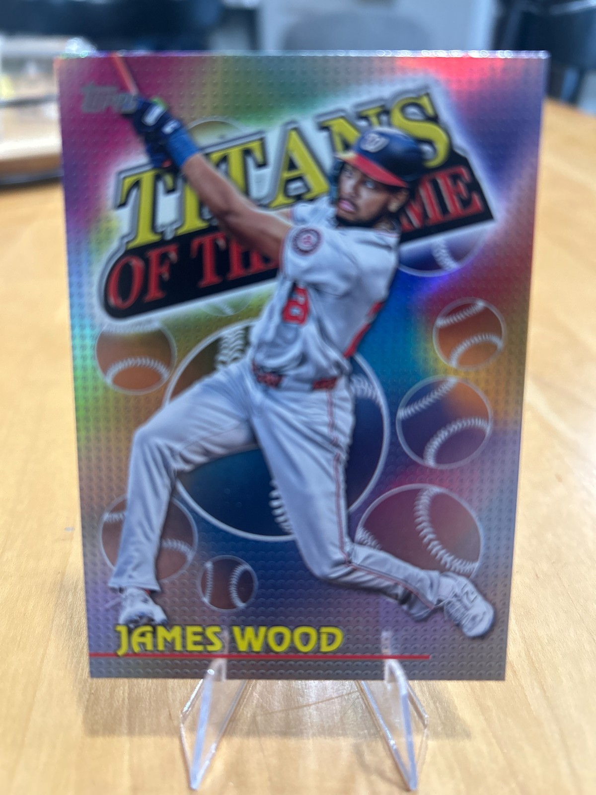 James Wood 2026 Topps Titans of the Game #TOG-15! 2 Card Min! Read Desc!