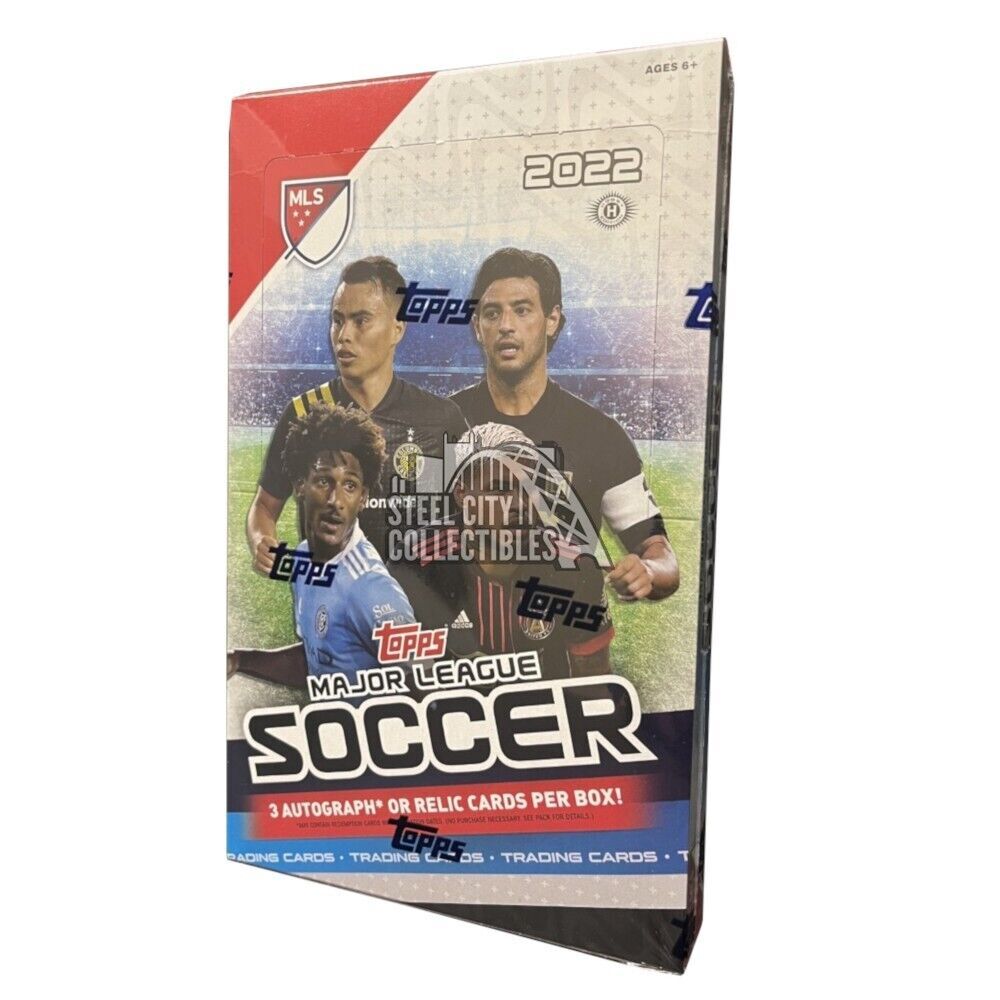 2022 Topps MLS Major League Soccer Hobby Box