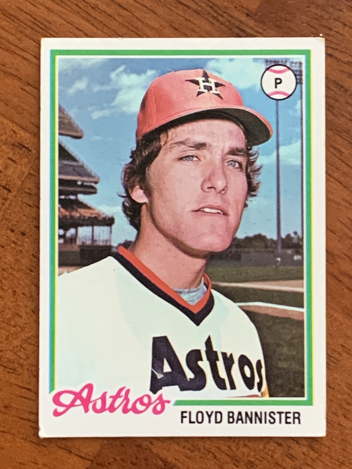1978 Topps Baseball #39 – Floyd Bannister, Houston Astros – Rookie Card – Ex/Mt
