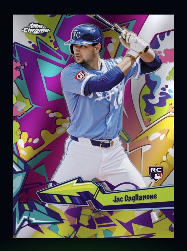 2026 Topps Chrome – Wild Style Rookie RC- JAC CAGLIANONE (TOPPS Bunt DigitalCard