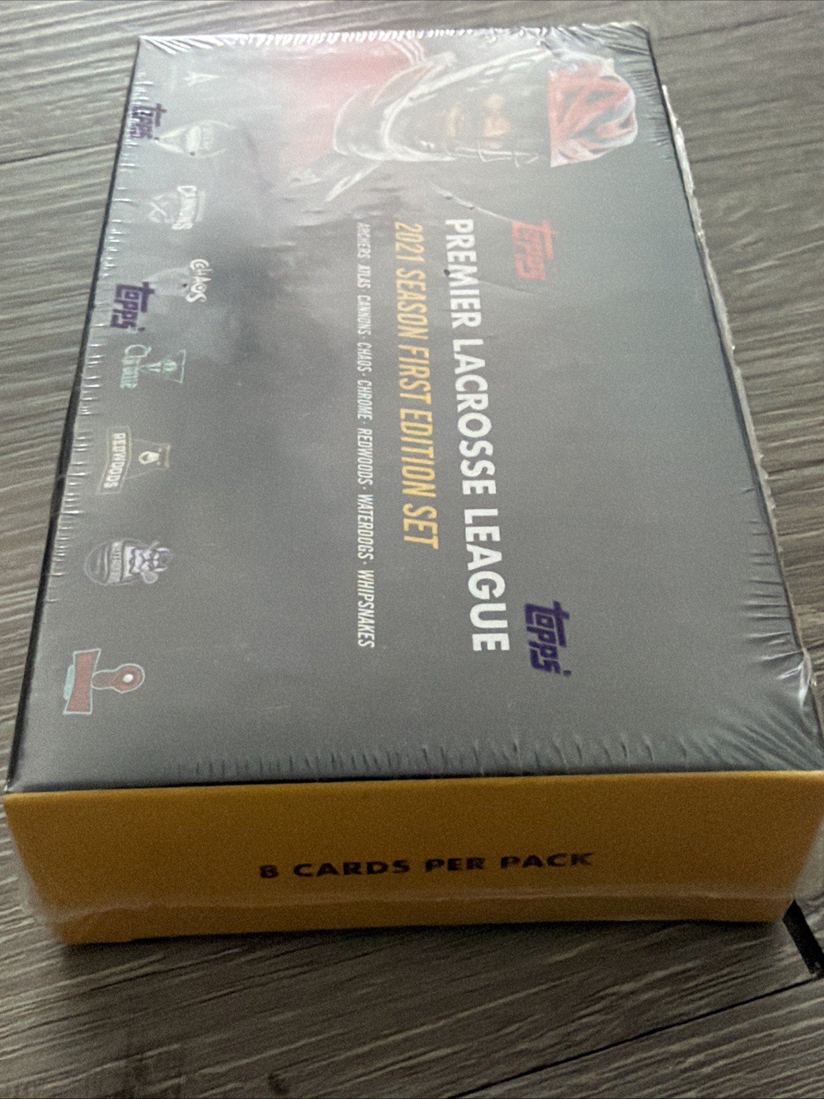 Sealed Pack 2021 Topps Premier Lacrosse League First Edition PLL Box
