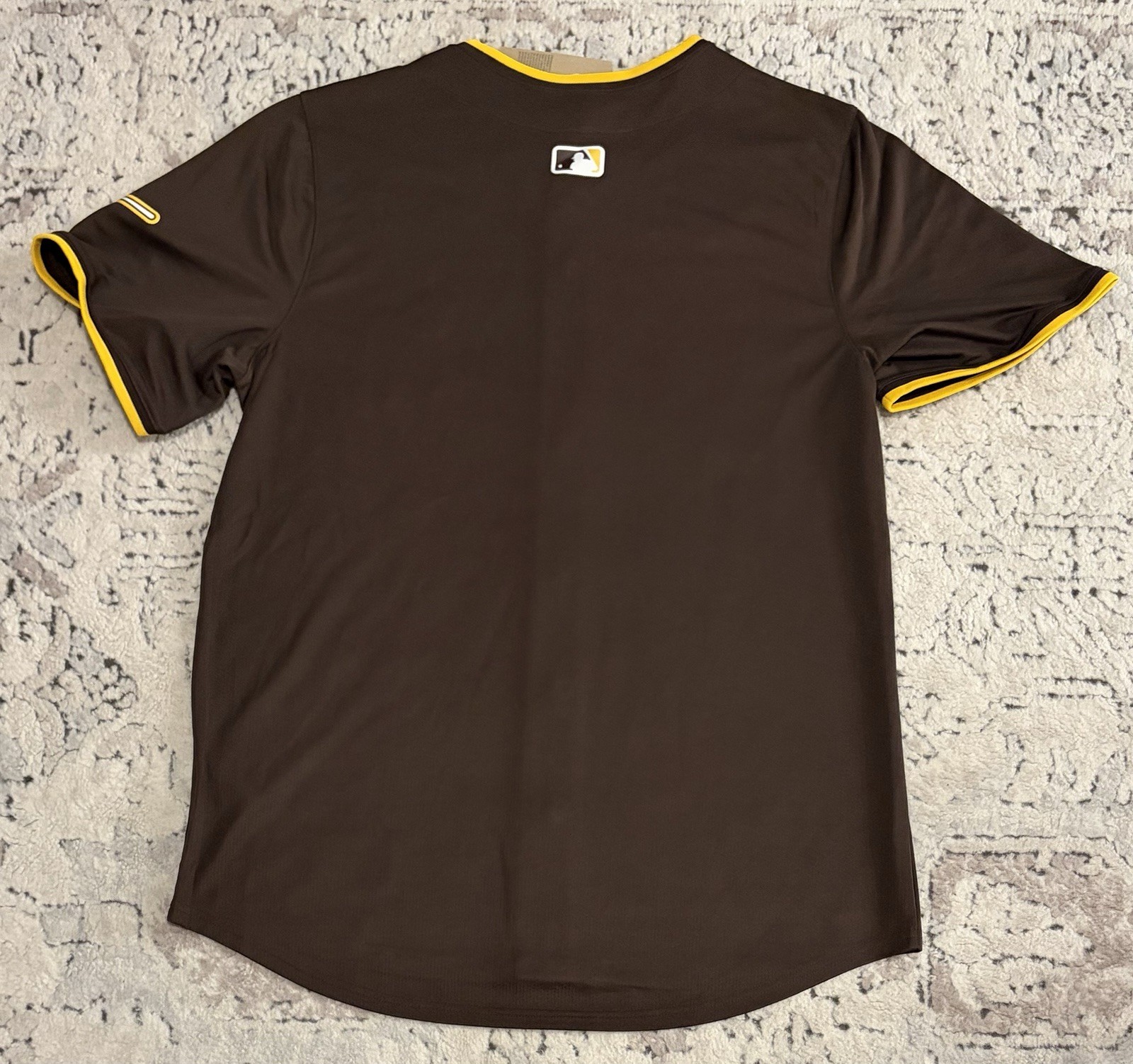 Nike Authentic San Diego Padres Baseball MLB Brown Jersey Men’s Size: Large