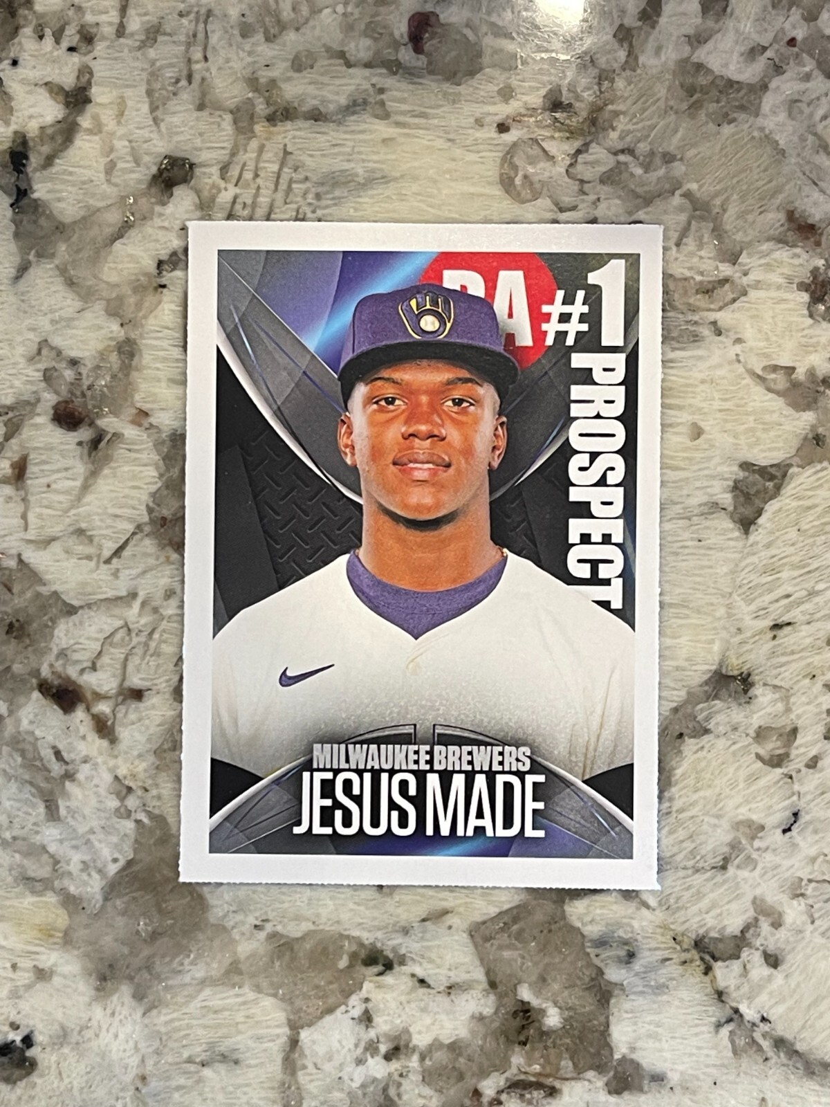 2025 Baseball America Jesus Made #PR17 #1 Prospect Milwaukee Brewers