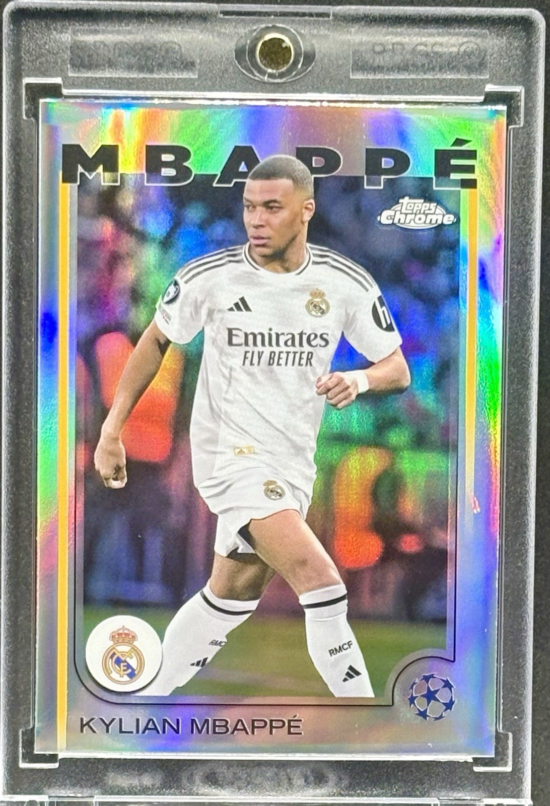 Kylian Mbappe RARE REFRACTOR TOPPS CHROME INVESTMENT CARD WORLD CUP FRANCE MINT