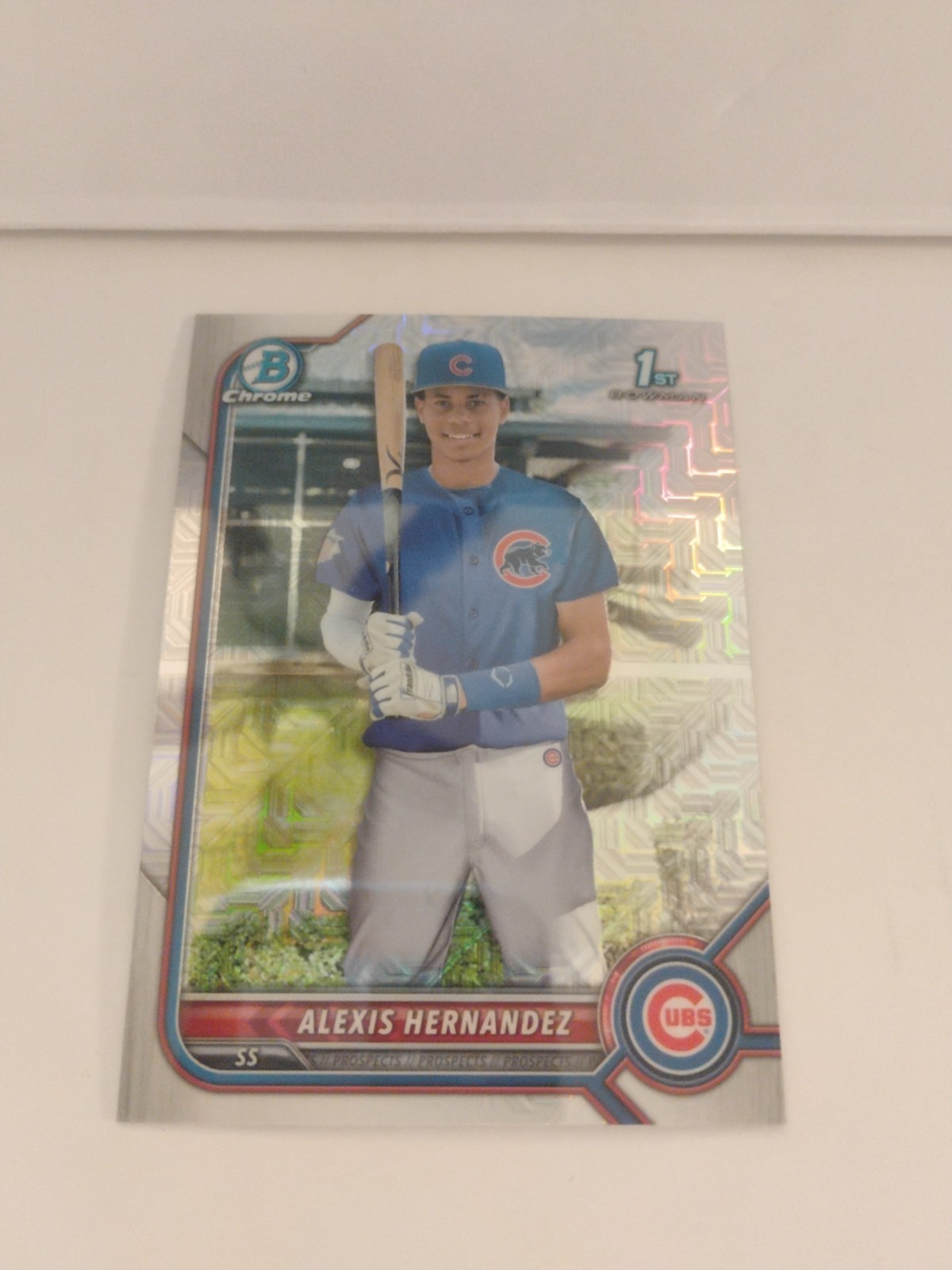 2022 Bowman Chrome Prospects Mojo Refractor #BCP-172 Alexis Hernandez Cubs