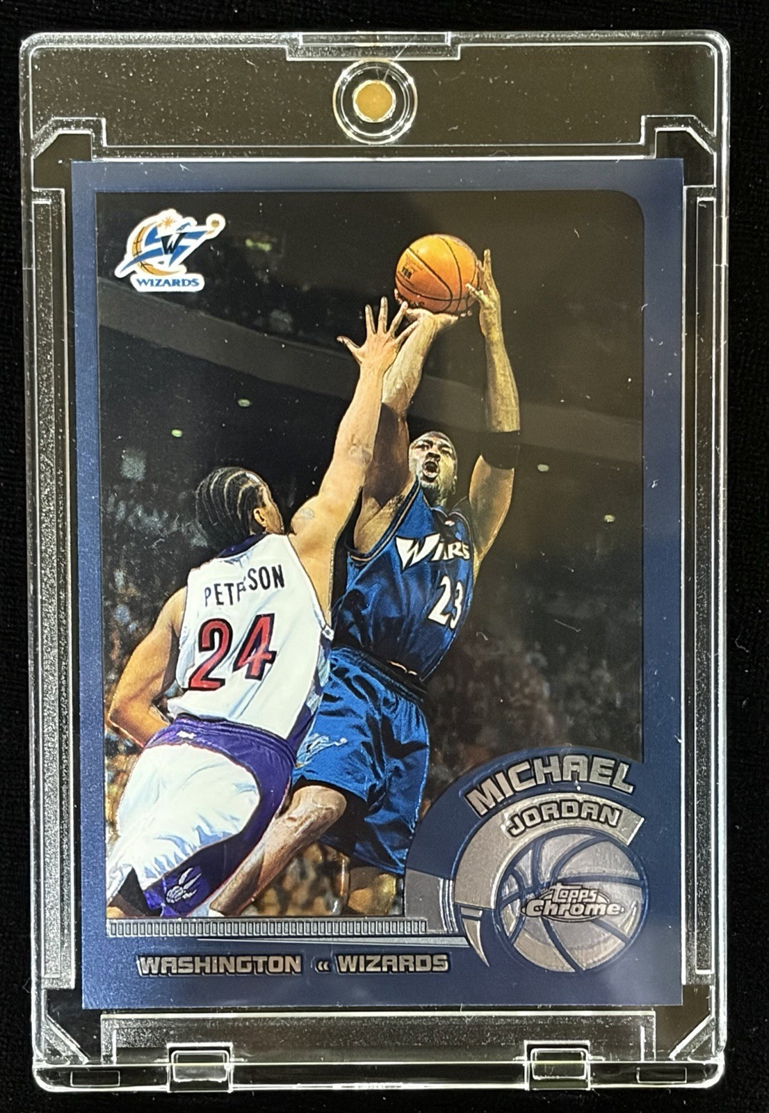 Michael Jordan 2002-03 Topps Chrome Base Card #10 Nice Card And Hard To Find!
