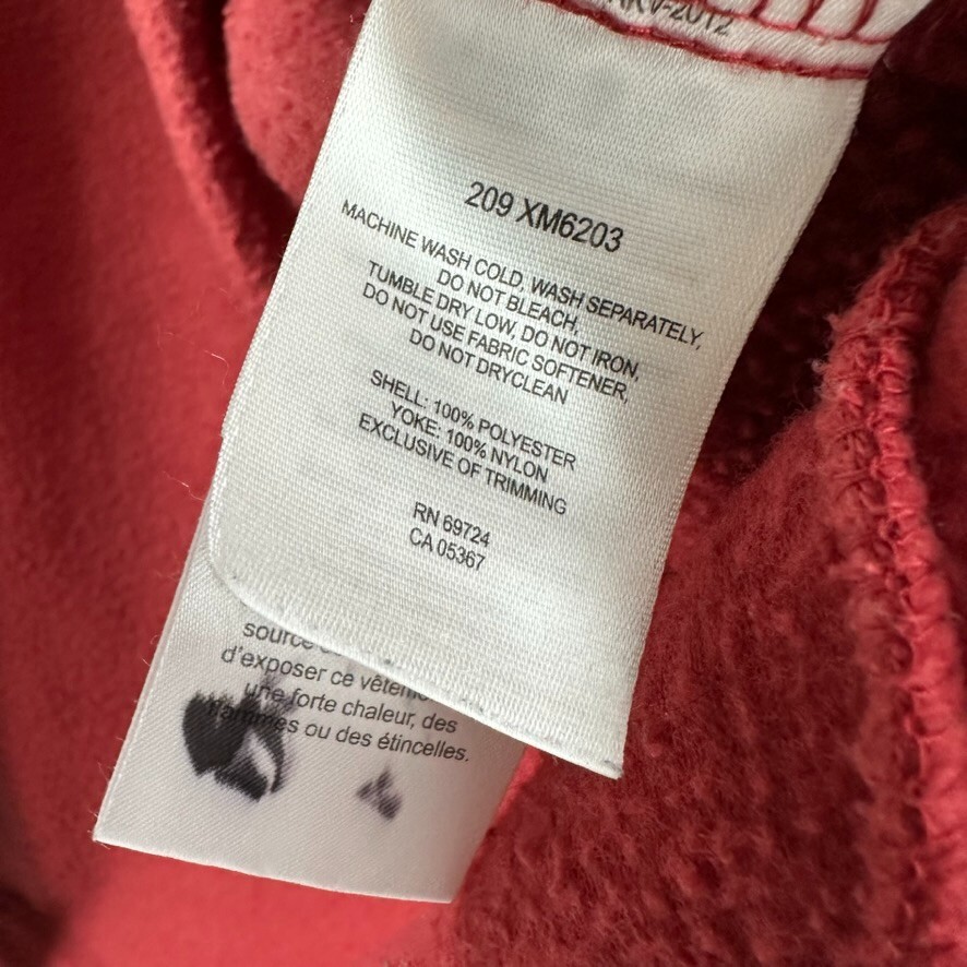 Columbia Alabama Crimson Tide Mens Small Full Zip Fleece Jacket Embroidered