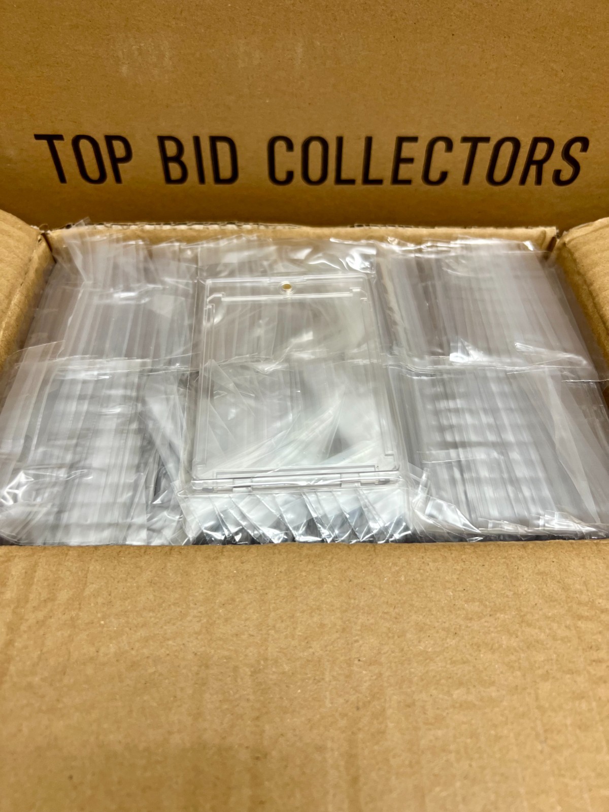 50 Pack Magnetic Trading Sports Card ULTRA-THIN Holder 35pt One-Touch Hard Case