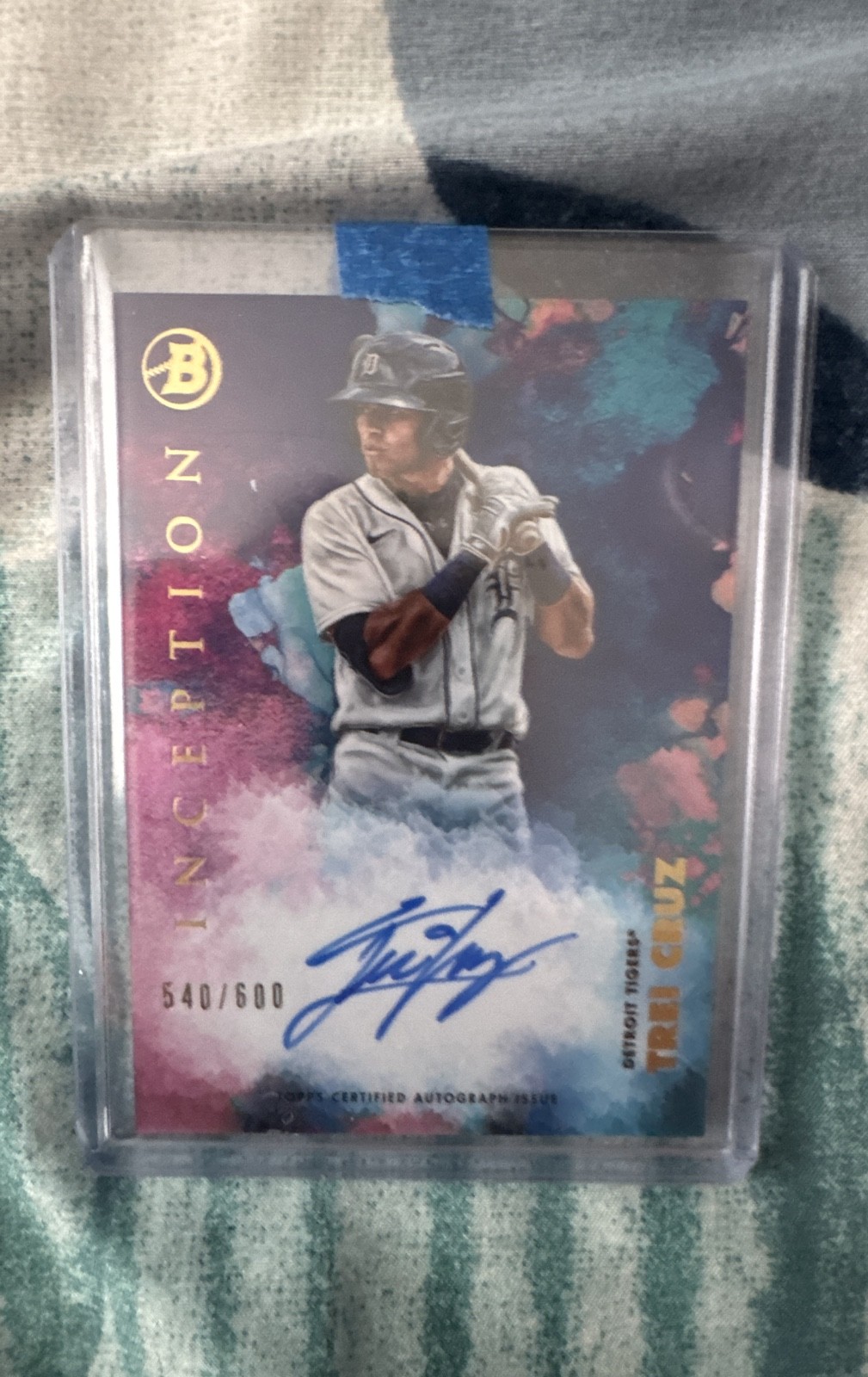 2021 Bowman Inception – Inception Autographs Trei Cruz #PA-TC #’d 540/600