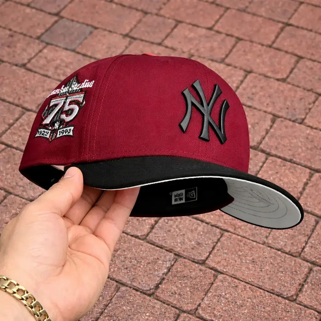 HOT!! New Era New York Yankees 9FORTY Snapback Hat, Black Embroidered NY Logo