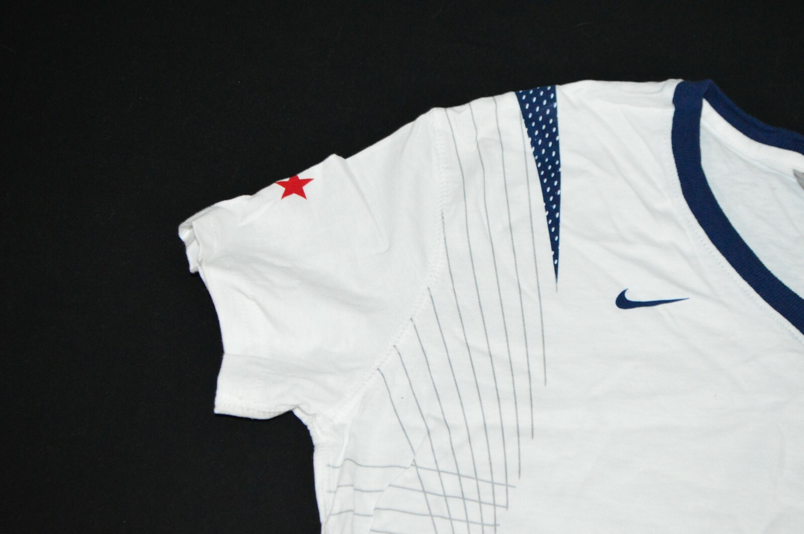 Nike Womens USA Soccer Team Youth Girls IRREGULAR Multiple Sizes White