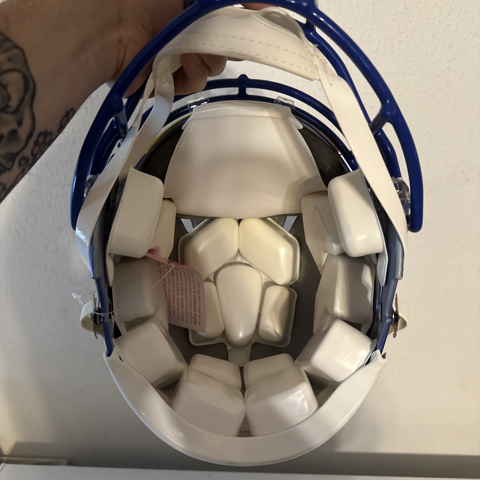 Matthew Stafford LA Rams Signed Authentic Full Size Helmet.