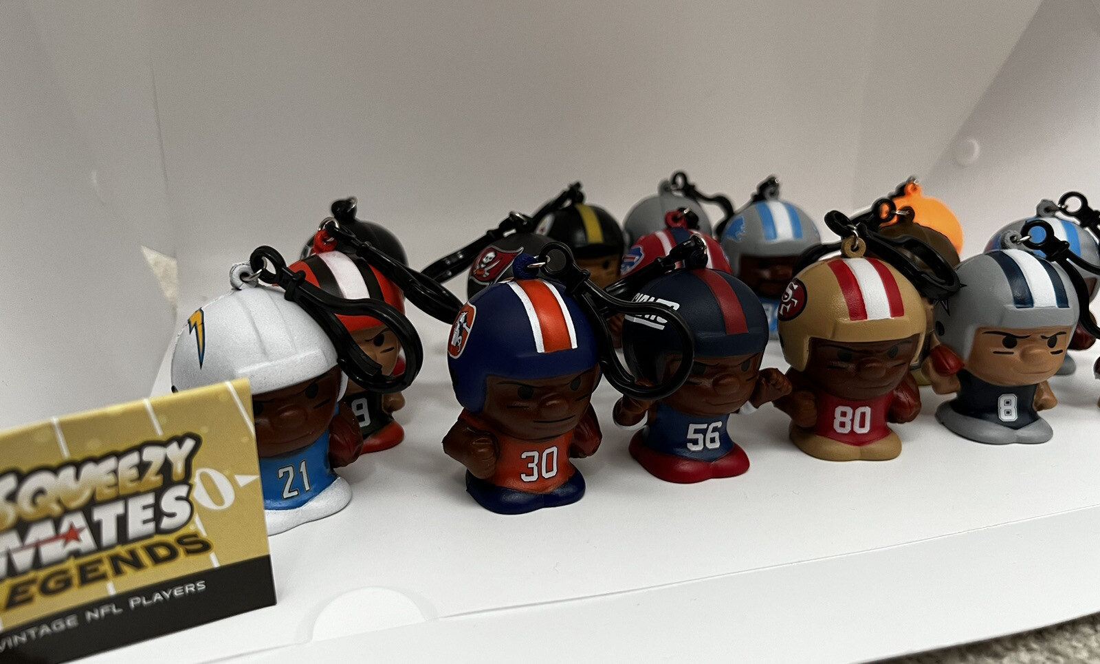 NFL Squeezymates Legends Series 1 w/ Clip