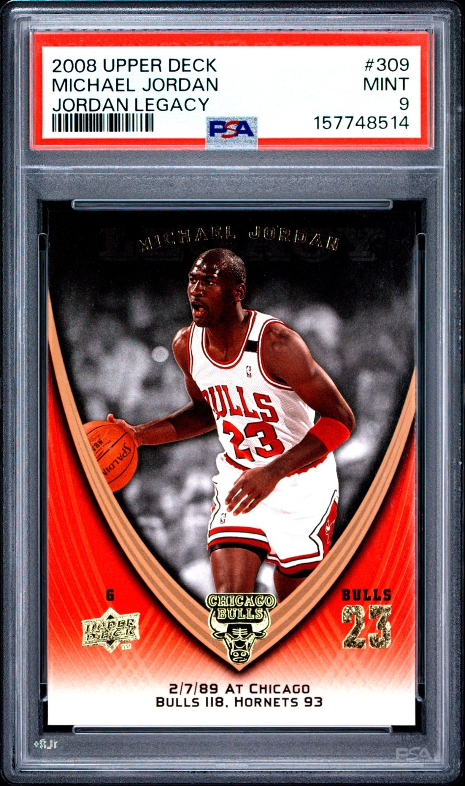 Lot of (10) Michael Jordan PSA 9 Graded Cards All Different 1990-2008 Mint #2