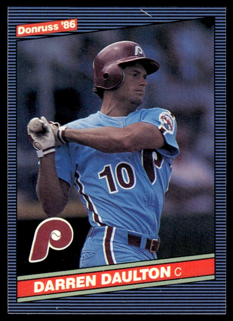 1986 Donruss Darren Daulton Rookie #477