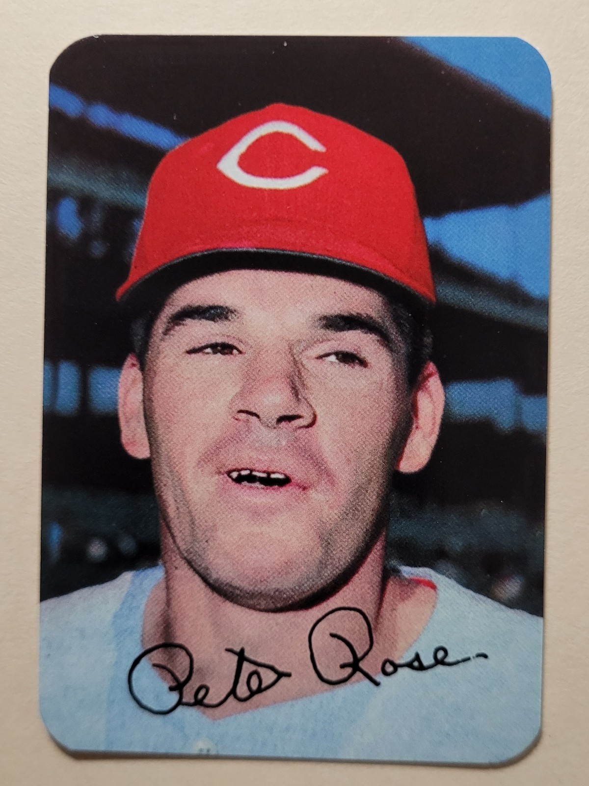 PETE ROSE – 1969 TOPPS SUPER RP CARD – MINT CONDITION (READ DESCRIPTION)