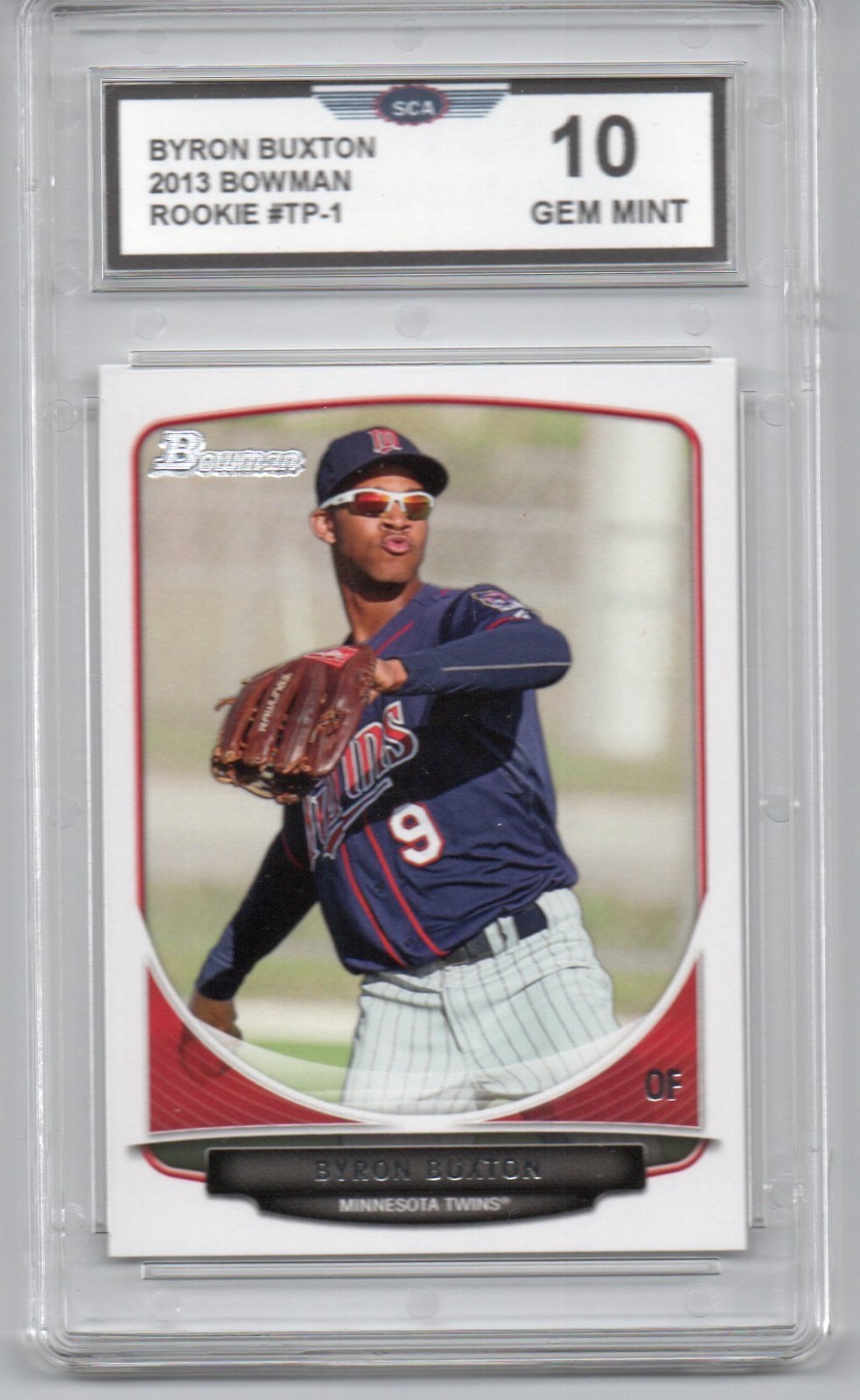 2013 BOWMAN BYRON BUXTON ROOKIE CARD MINNESOTA TWINS OUTFIELDER