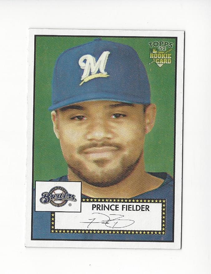 2006 Topps 52 #253 Prince Fielder RC Rookie Brewers