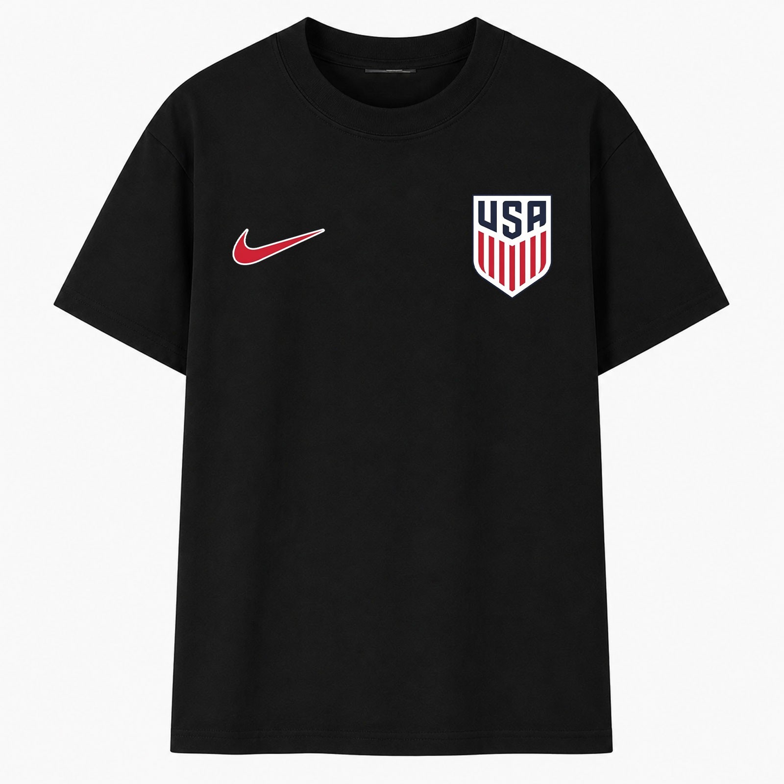 Team USA Soccer Crest Legend T-Shirt USA Soccer Fan Supporter Graphic Shirt