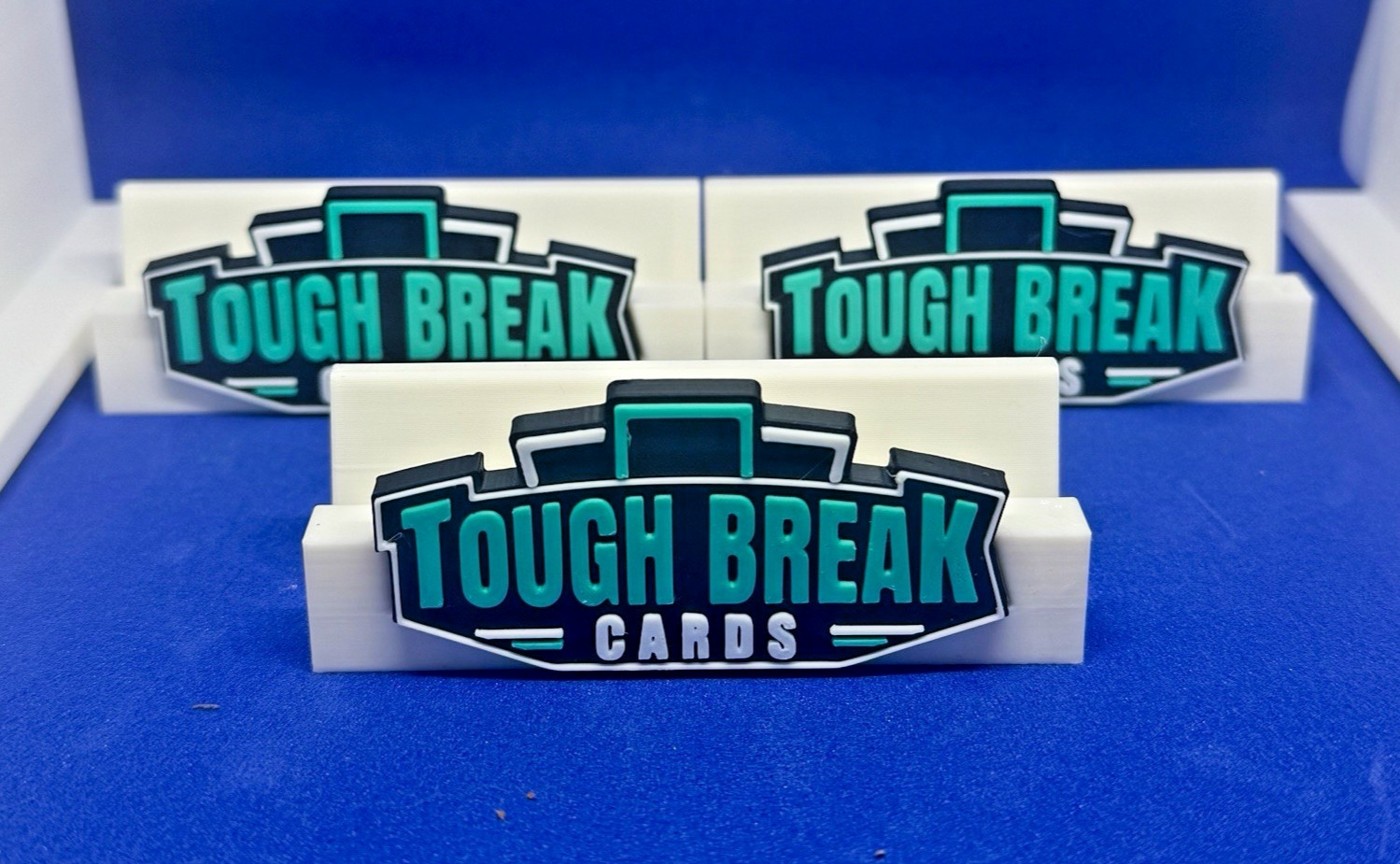 Custom Made Card Display Stands! Can Hold All Types Of Cards! Custom Logo Design