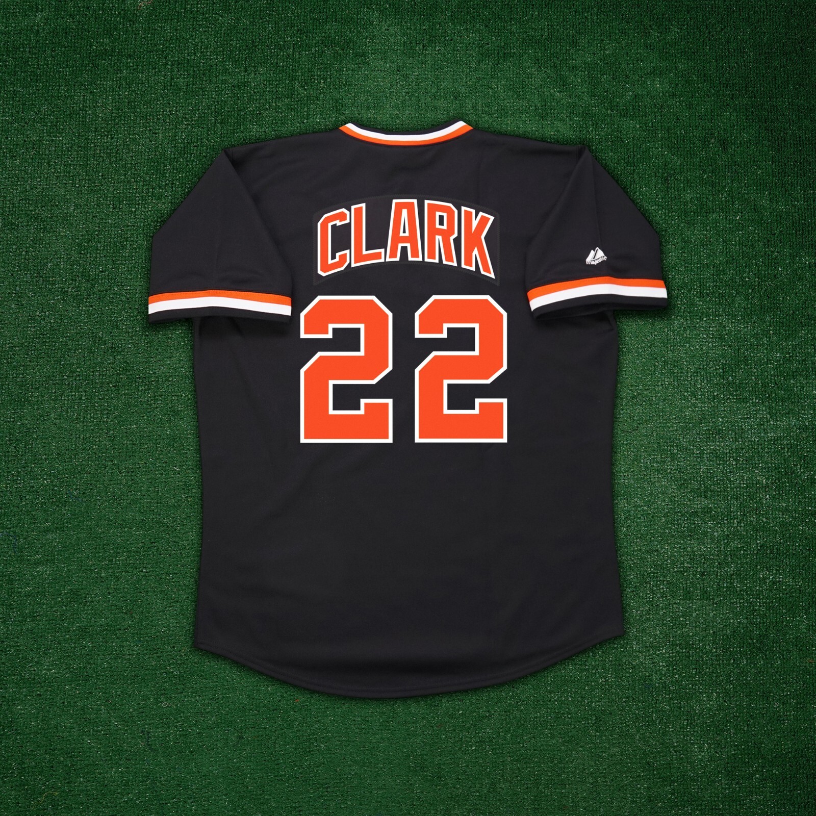 Will Clark 1982 San Francisco Giants Cooperstown Men’s Road Black Jersey
