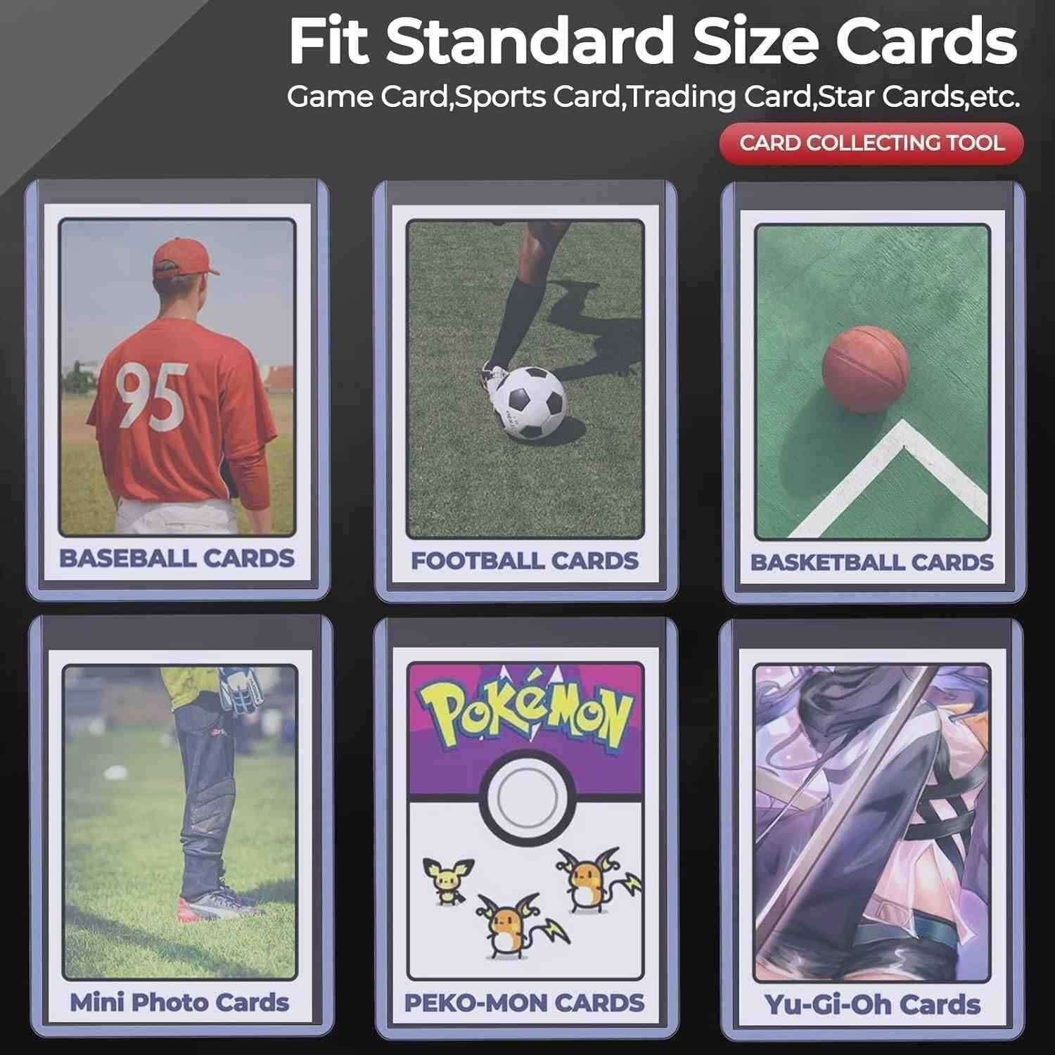 2000CT 3″x4″ Toploaders & 2000 Slevves For 35pt Sports Trading Cards 20*100Pack