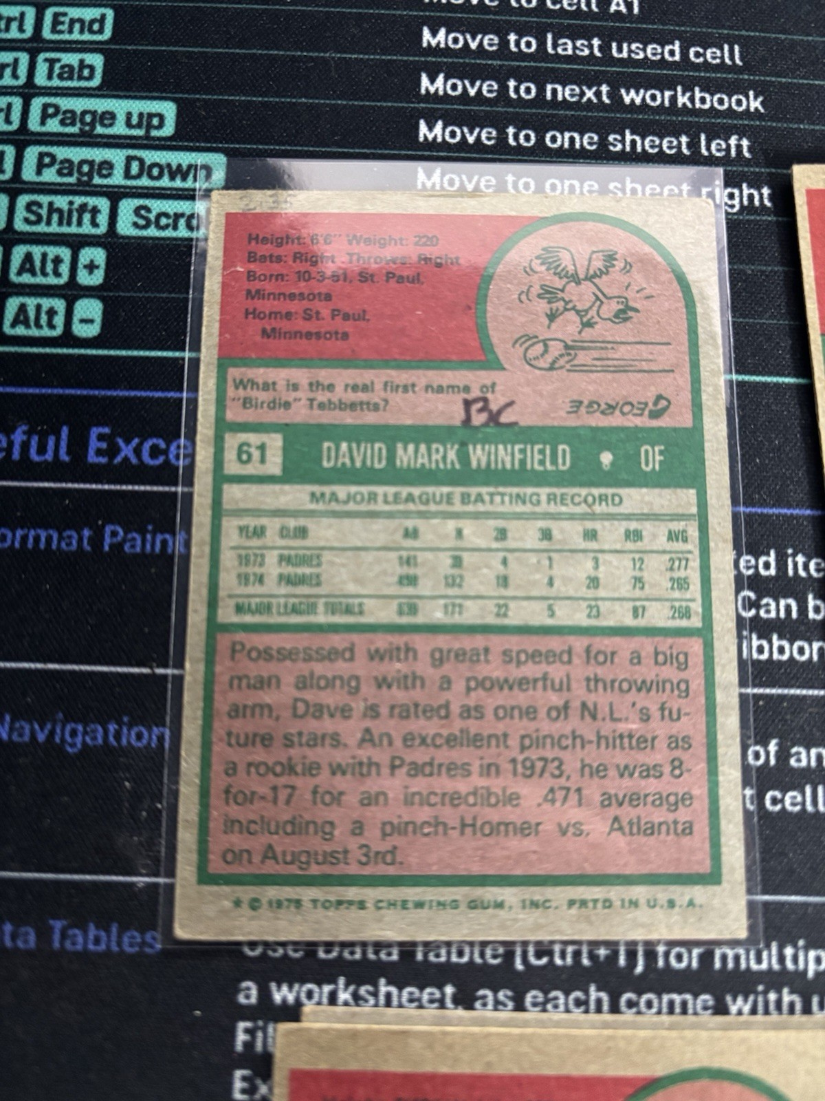 1975 Topps Baseball U-Pick VG+ #1-200 Free Shipping on 3+ Cards!