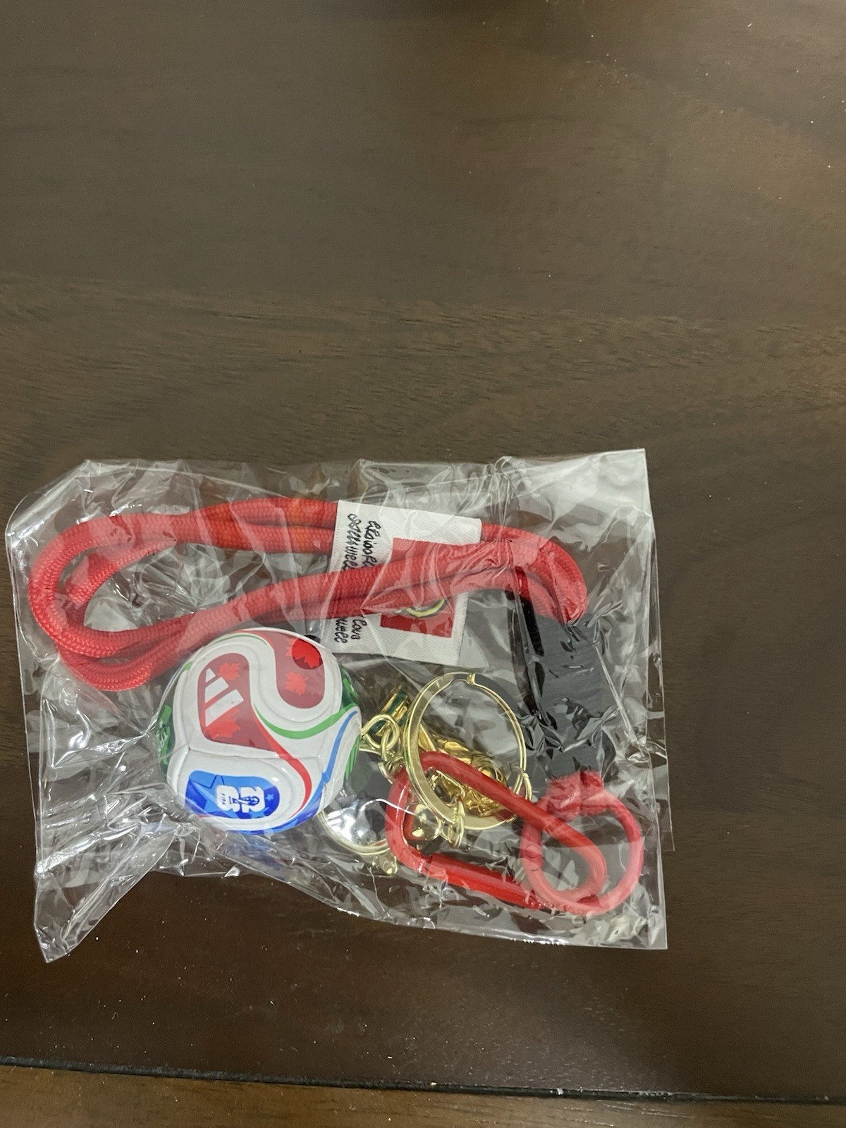 FIFA Soccer Ball Keychain Multicolor Fan Souvenir Sports Accessory. All colors.