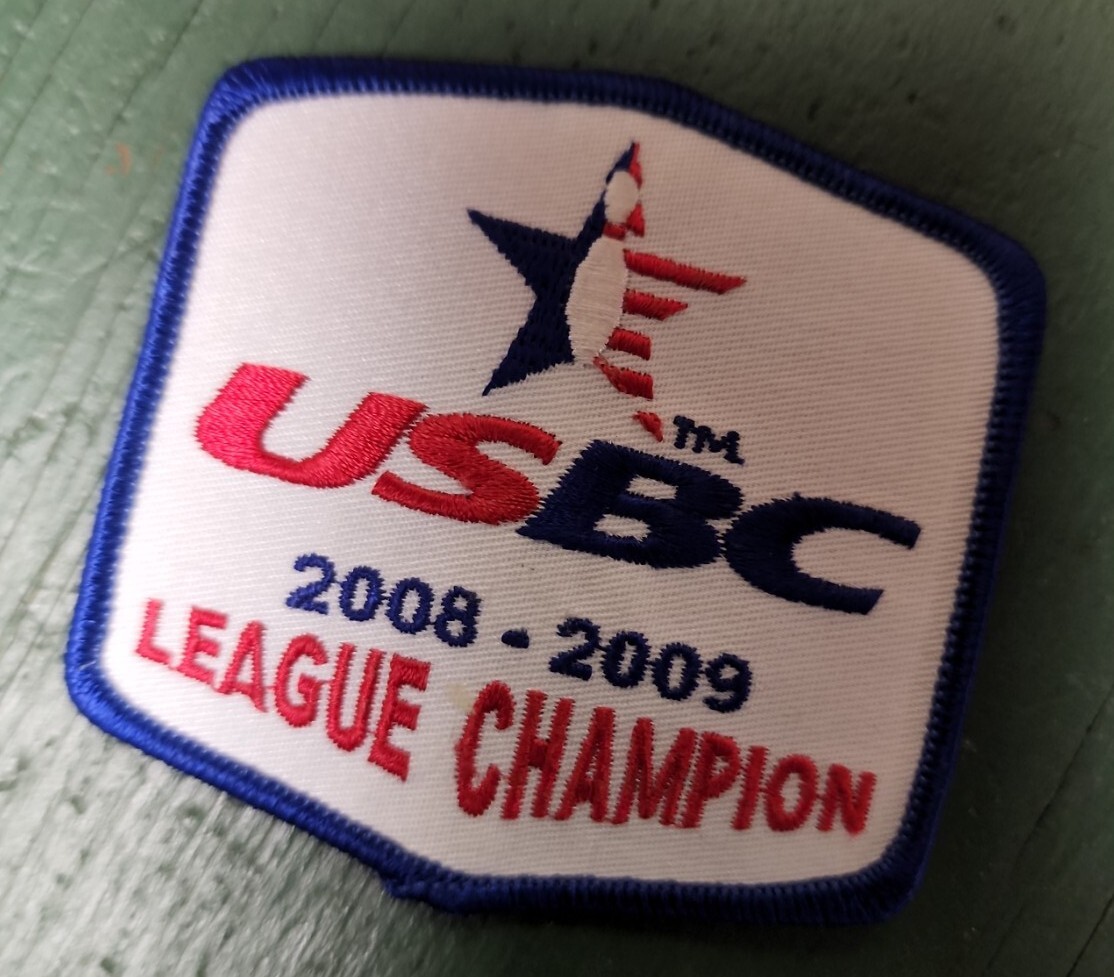2008-2009 USBC Bowling League Champion Embroidered Patch United States Congress