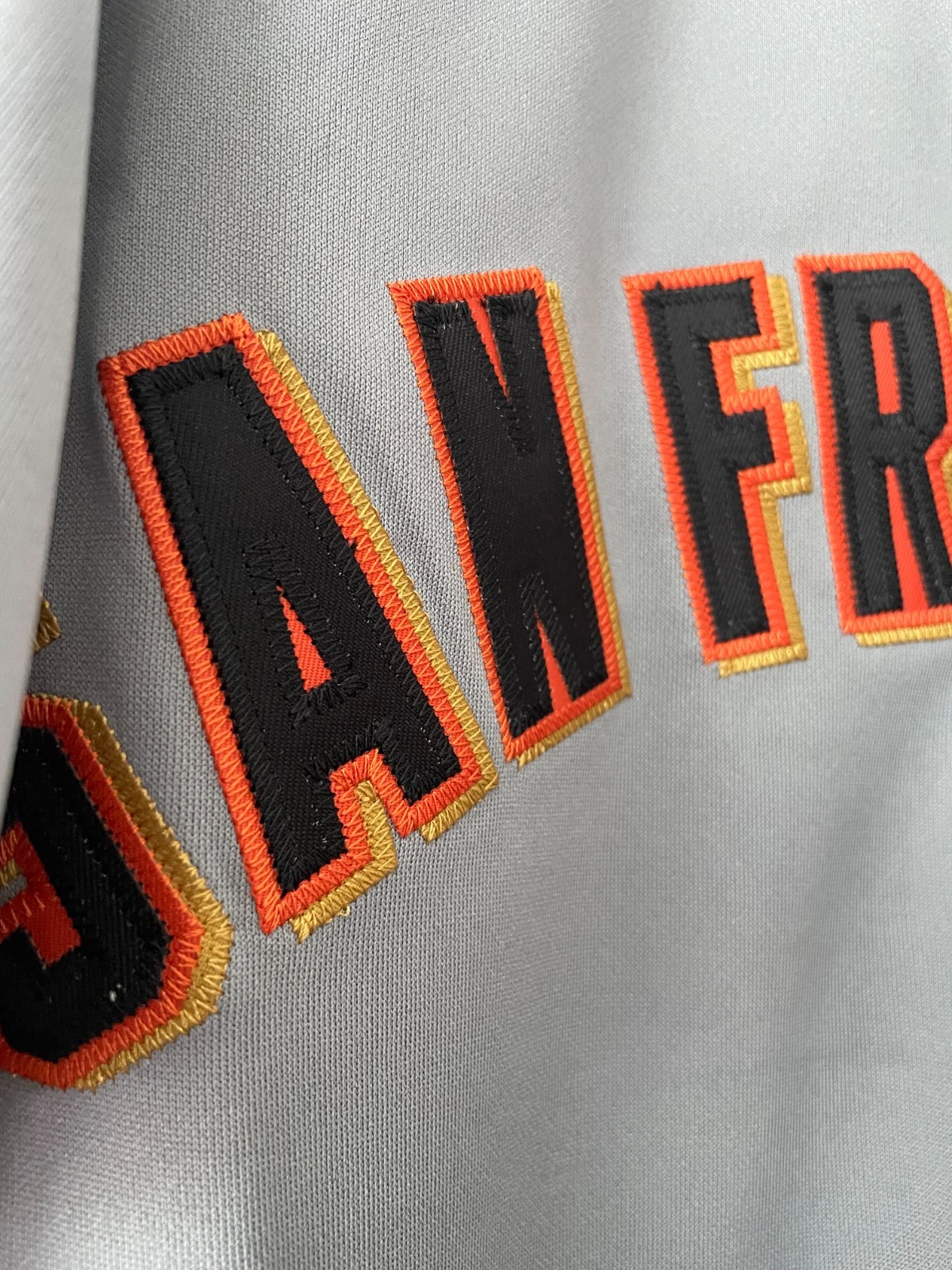 Vintage Tim Lincecum 2010 San Francisco Giants World Series Grey gray throwback