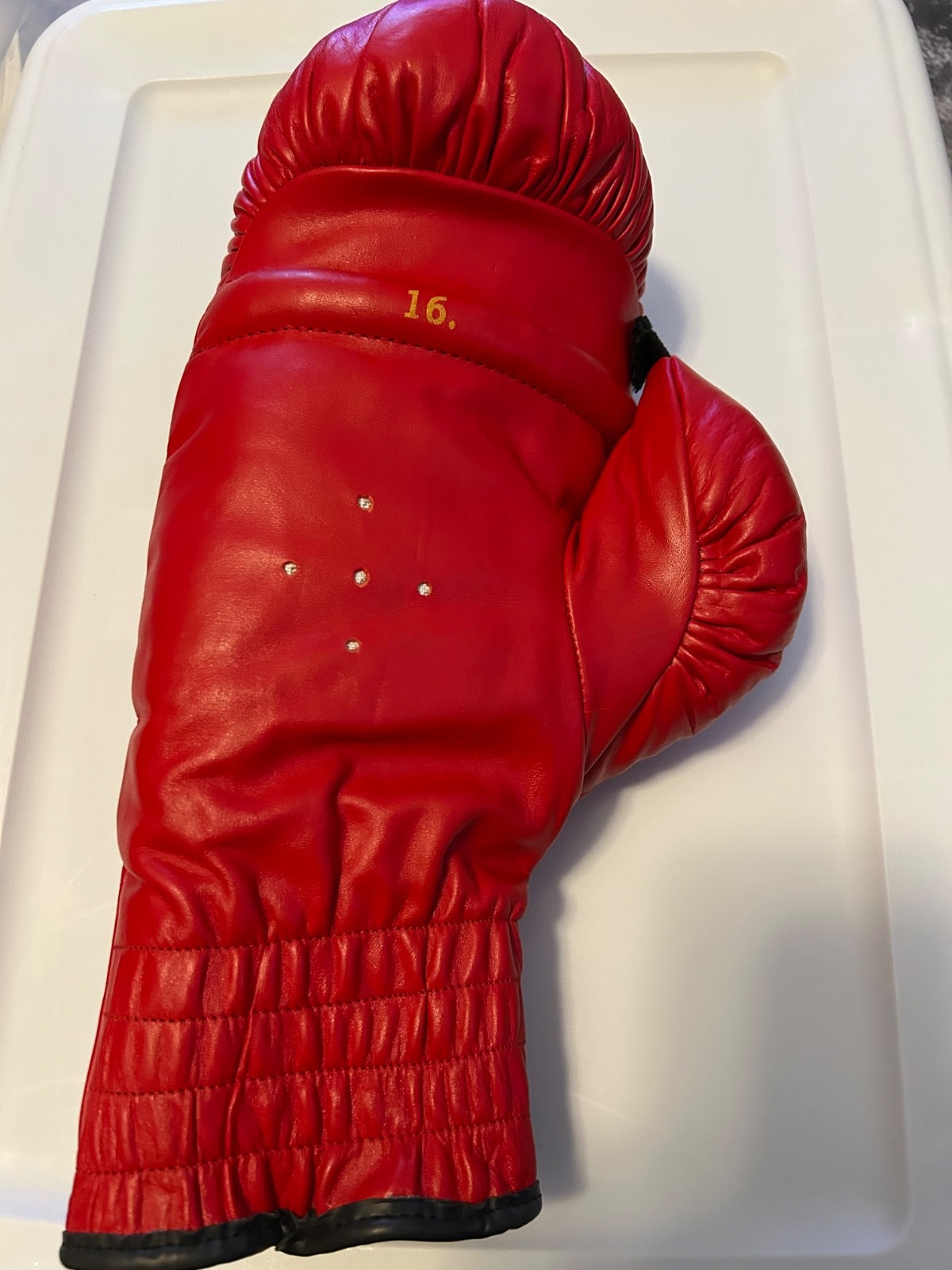 Mugammad Ali Autographed Boxing Glove
