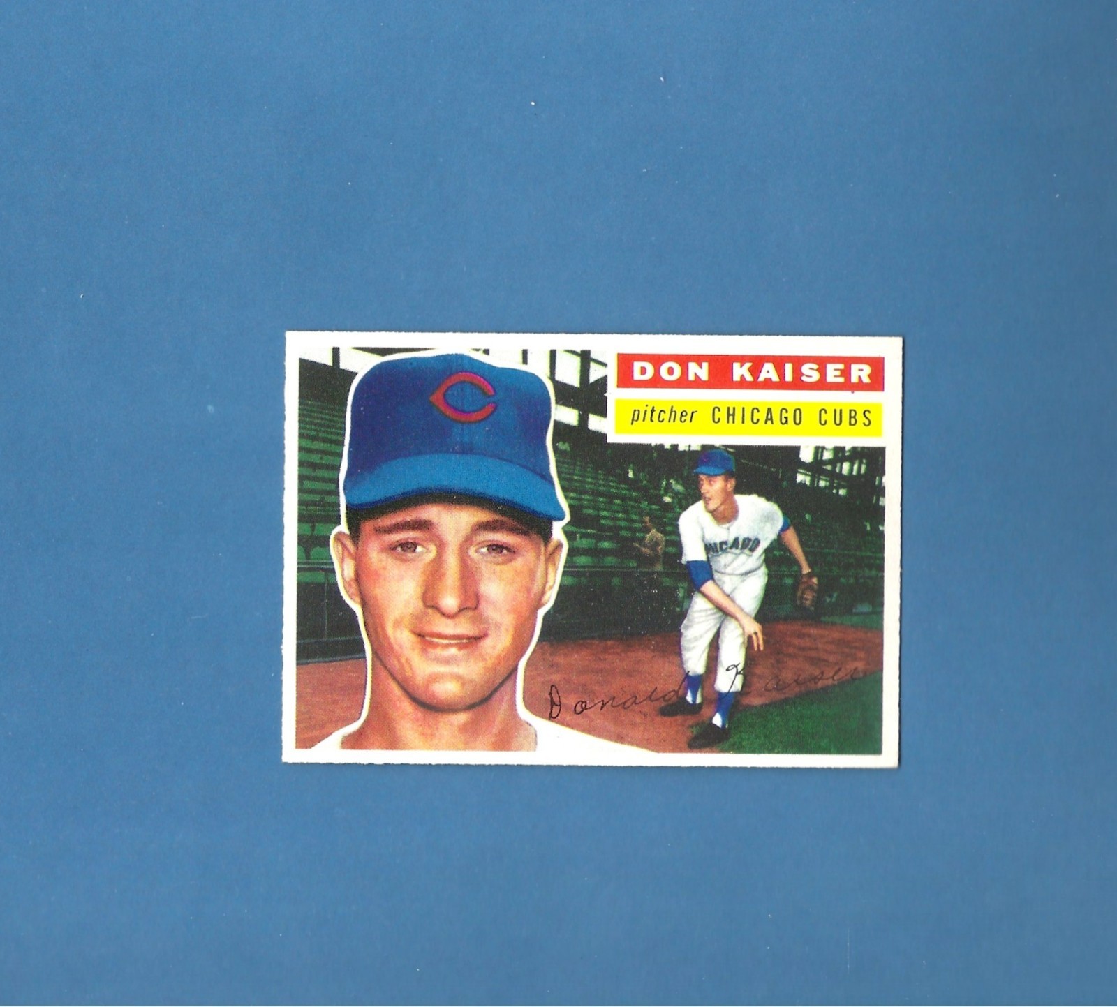 1956 TOPPS #124 DON KAISER – NM/NM+