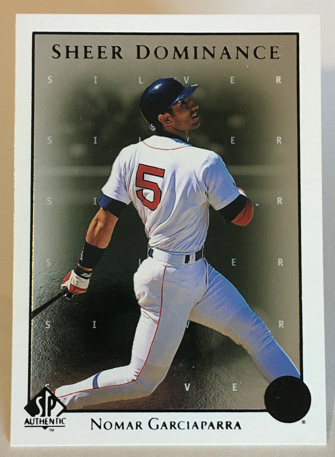 1998 SP Authentic Sheer Dominance – Nomar Garciaparra – #15 – Red Sox – NrMt+