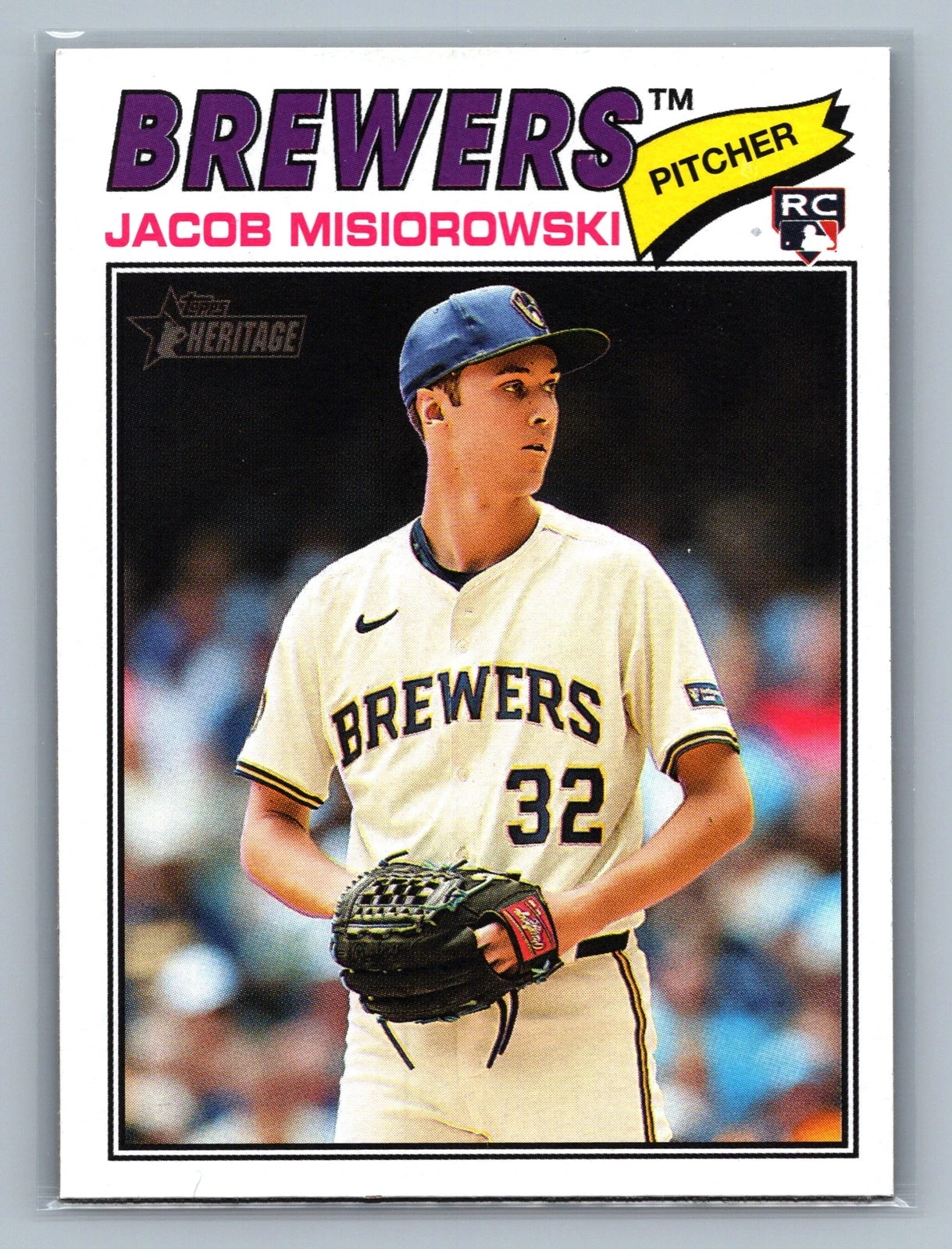 2026 Topps Heritage #144 Jacob Misiorowski