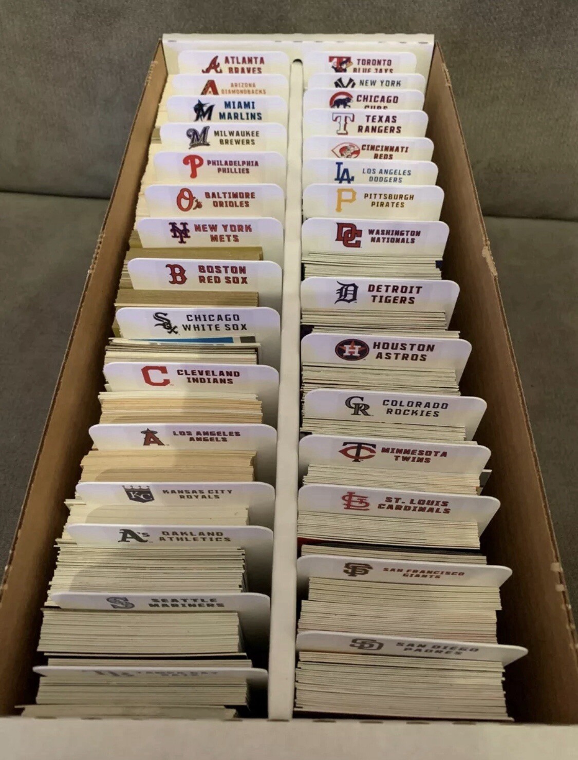 BUNDLE DEAL Sports Card TALL Dividers With FREE Customized NBA MLB & NFL Labels