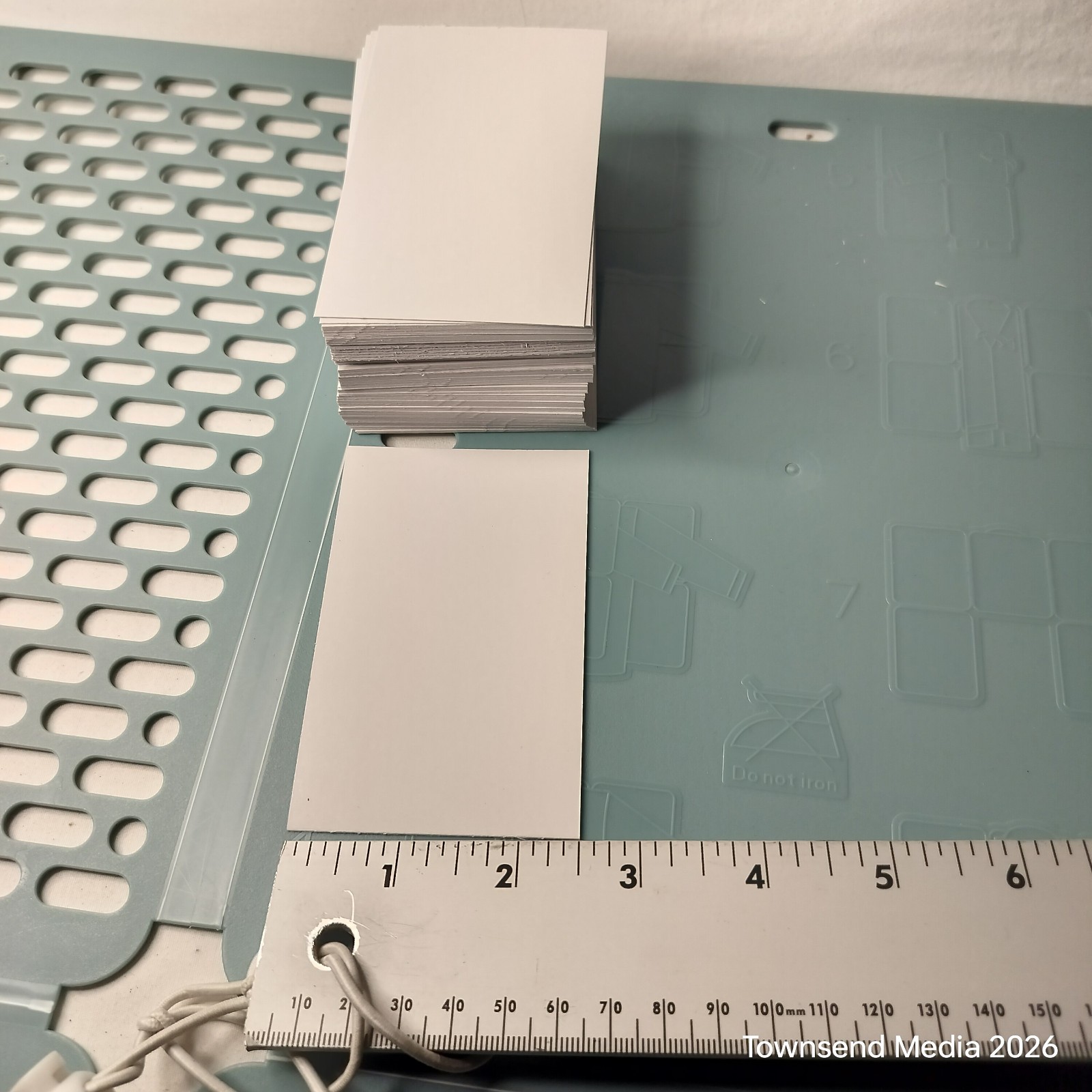 100 Pcs Scrap Trading Card Dividers 2.5 x 4 inches