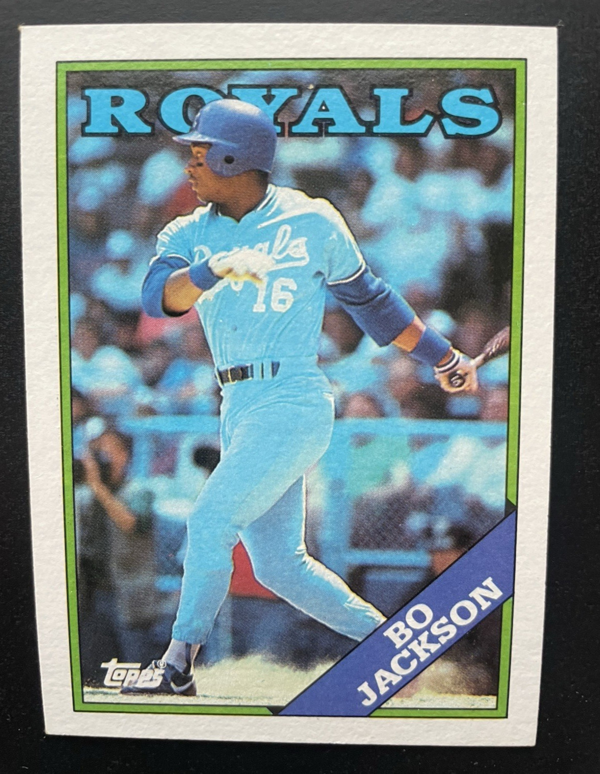 Bo Jackson 1988 Topps – The Real One! #750 – Well Centered