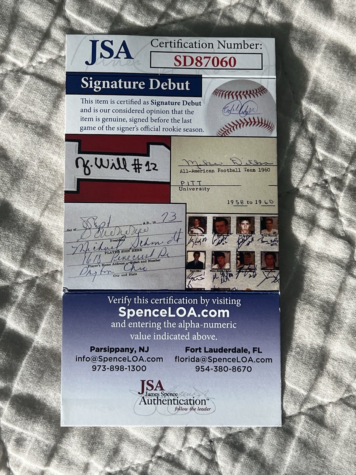 Heliot Ramos Signed Autographed ROML Baseball JSA/Onyx COA San Francisco Giants
