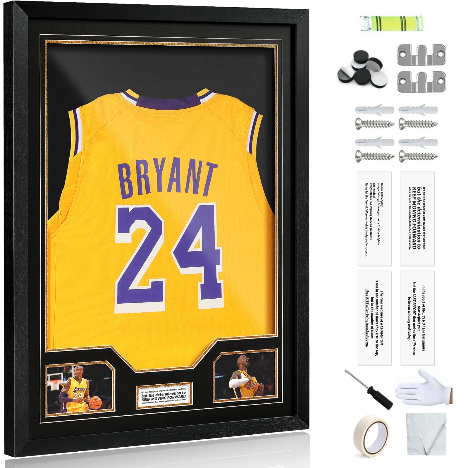 Jersey Frame Display Case, Large Clear Acrylic Shadow with UV Protection for …