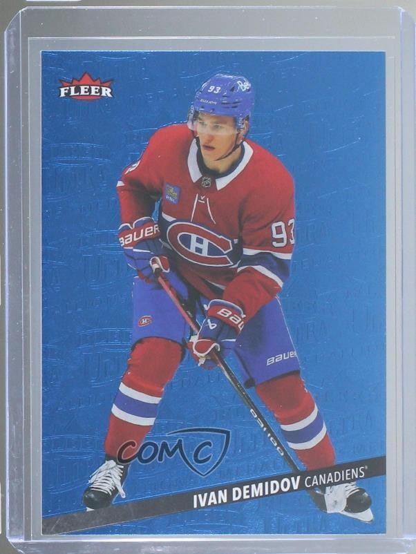 2025 Fleer Ultra Medallions Sapphire Blue 16/25 Ivan Demidov #M-7 Rookie RC 1r7x