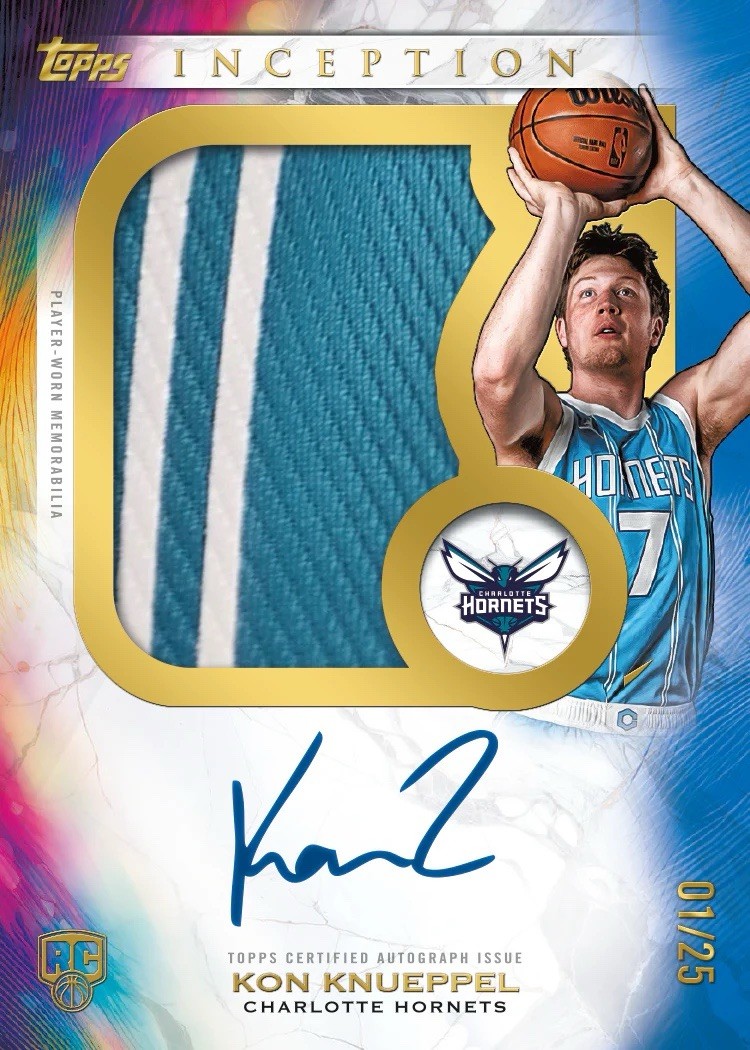 2025-26 Topps Inception Basketball First Day Issue FDI Confirmed Presale
