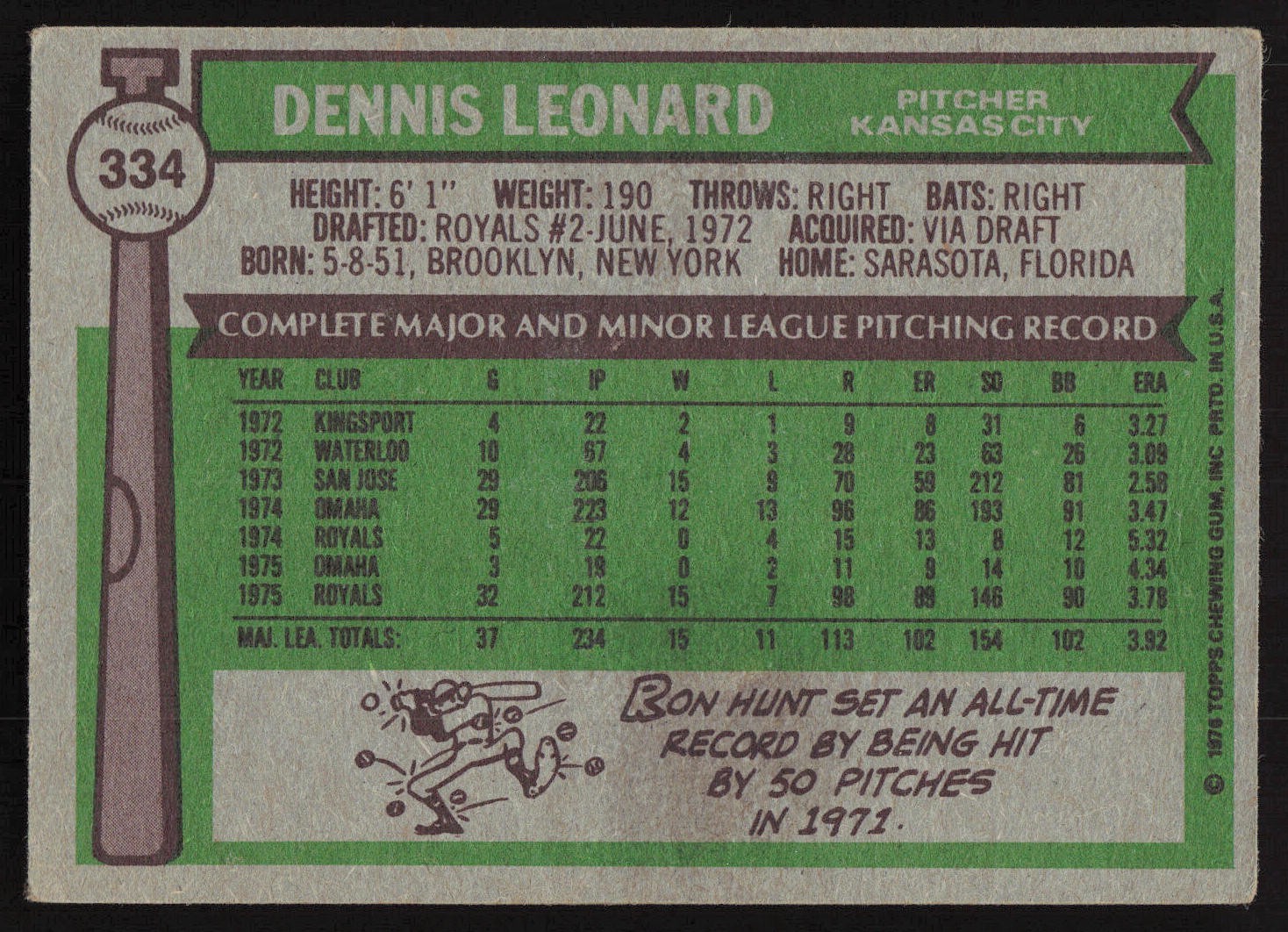 1976 TOPPS BASEBALL YOU PICK #331 – #600 EX-NM Actual Card Scan