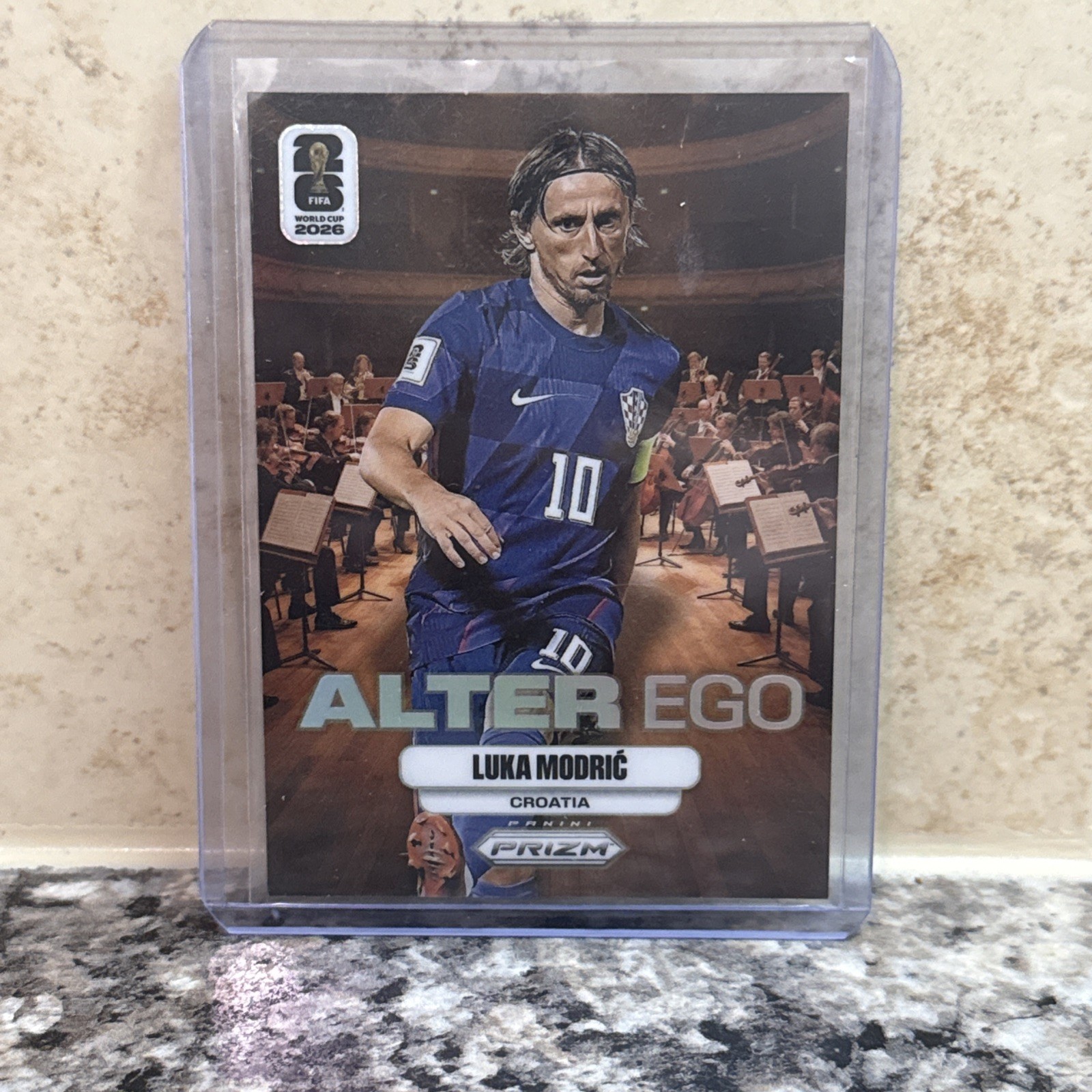 LUKA MODRIC 2026 PANINI PRIZM FIFA WORLD CUP ALTER EGO SSP #1 CROATIA A Q4354