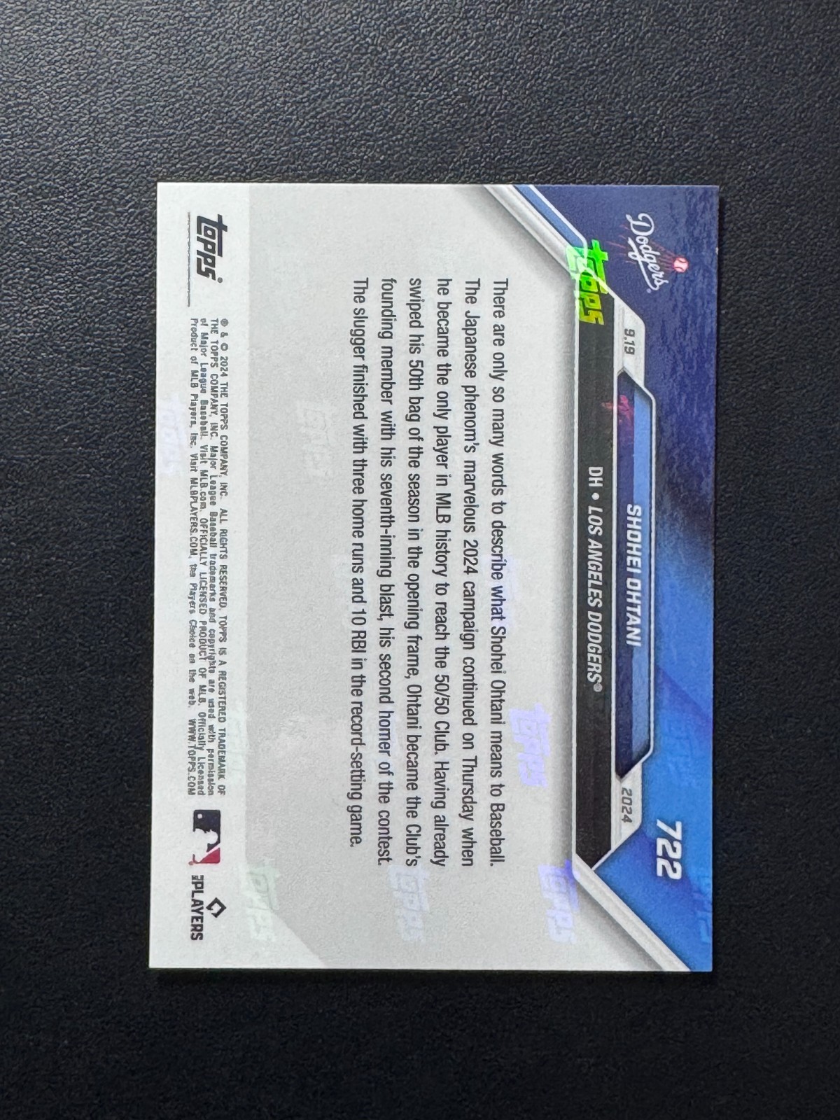 Shohei Ohtani Topps Now (2 Card Lot) 2024, 2026 Los Angeles Dodgers Aaron Judge