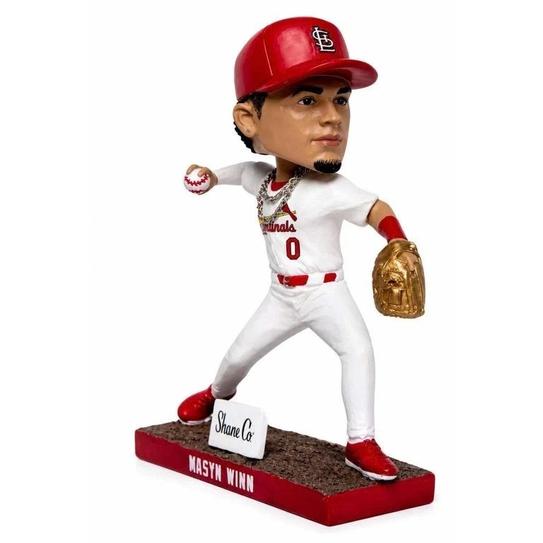 2026 Masyn Winn St. Louis Cardinals GOLD GLOVE SGA Bobblehead NIB